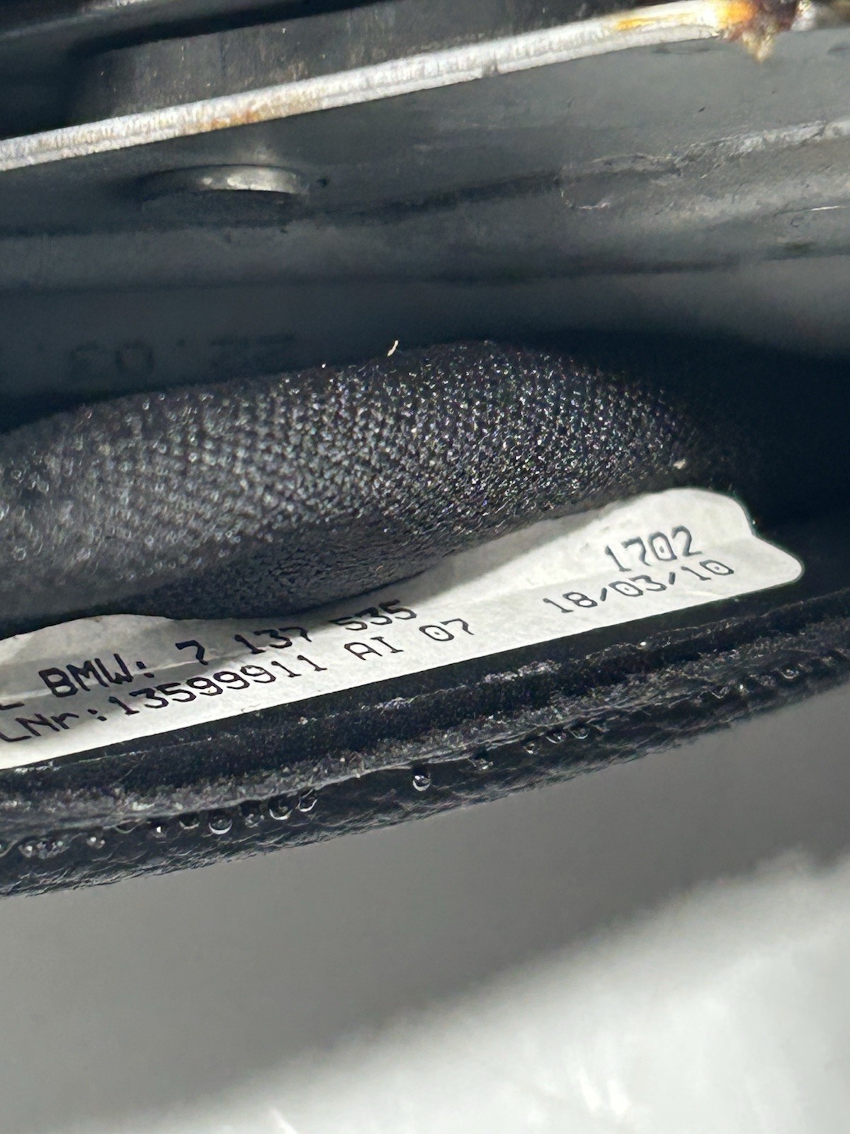 07-13 BMW 328 335 E90 E92 EMERGENCY HAND PARKING BRAKE E-BRAKE LEVER