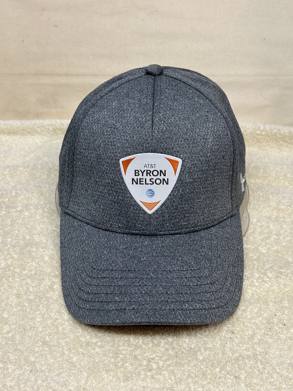 Under Armour Hat Cap AT&T Byron Nelson Women's Gray Cotton Strap Back OSFA.