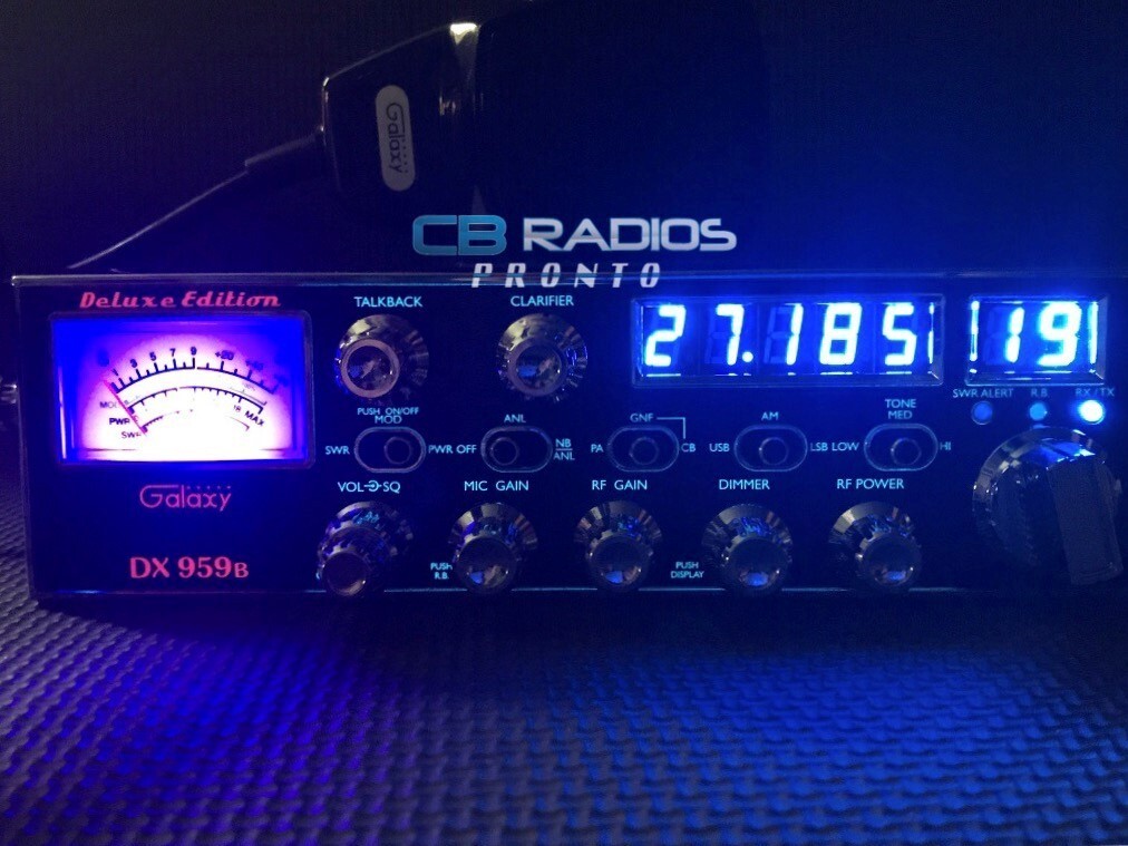 Galaxy DX-959B CB Radio PERFORMANCE TUNED + ECHO SOUND BOARD