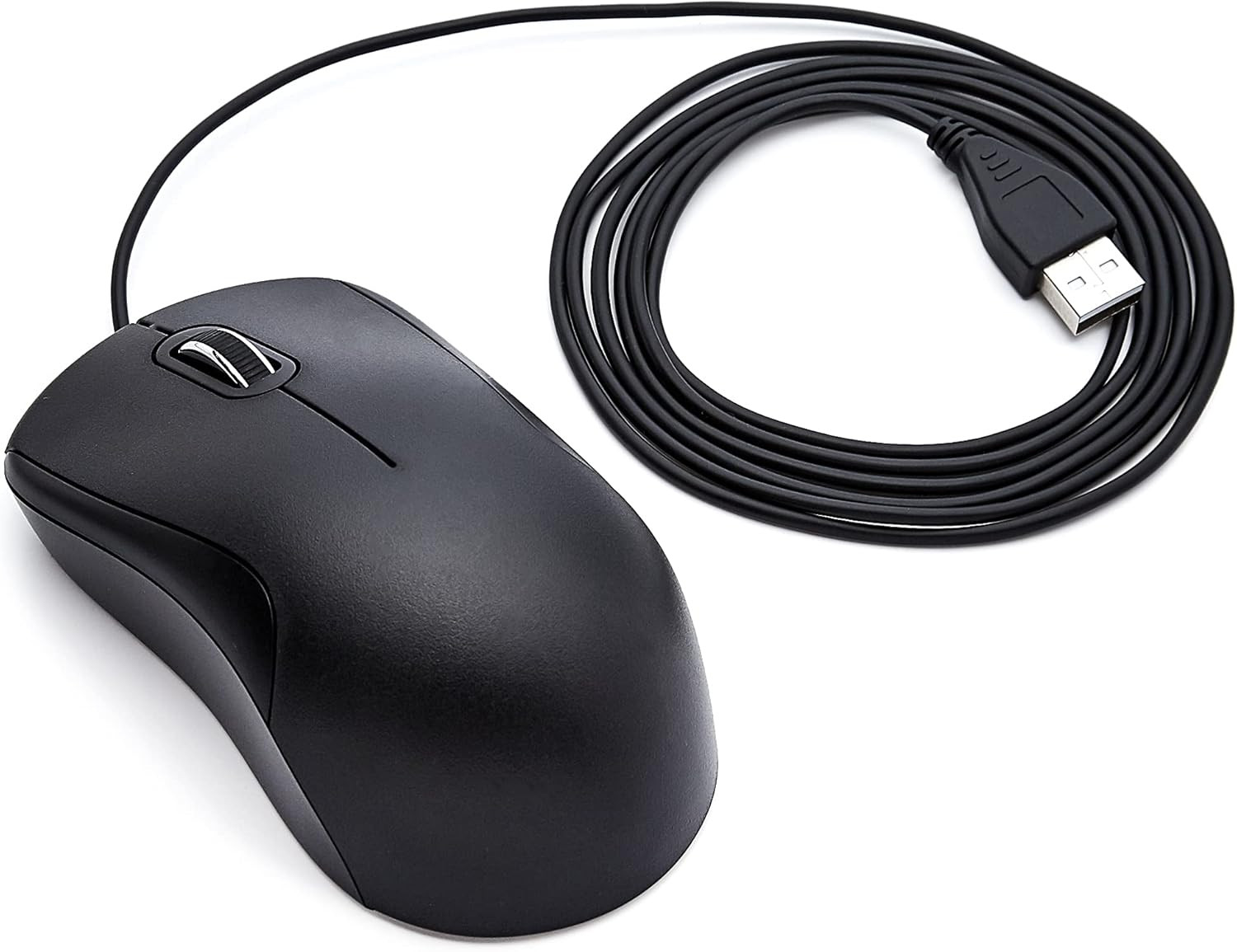 3-Button USB Wired Mouse - Standard, Black