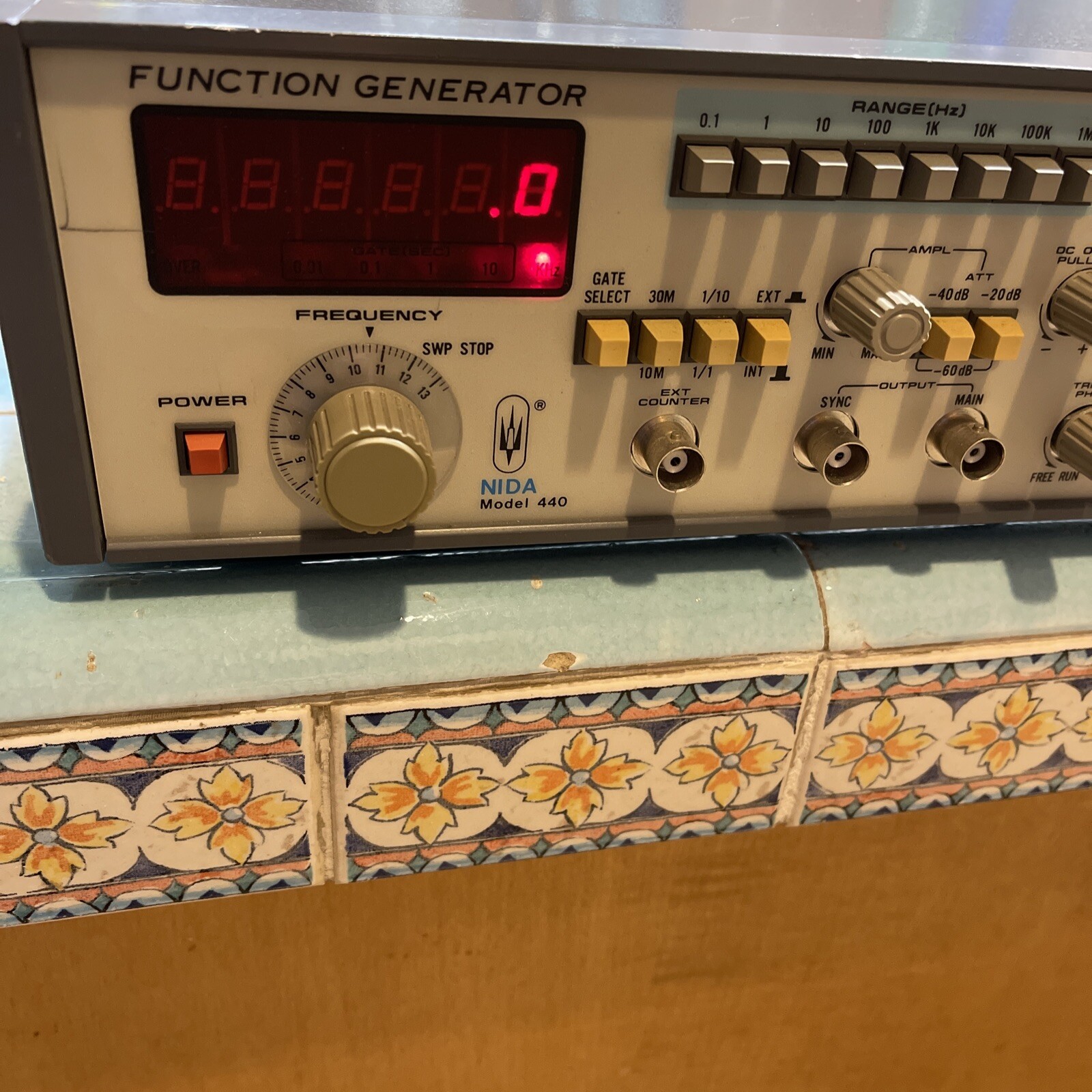 NIDA 440 signal function generator Working Ships Free