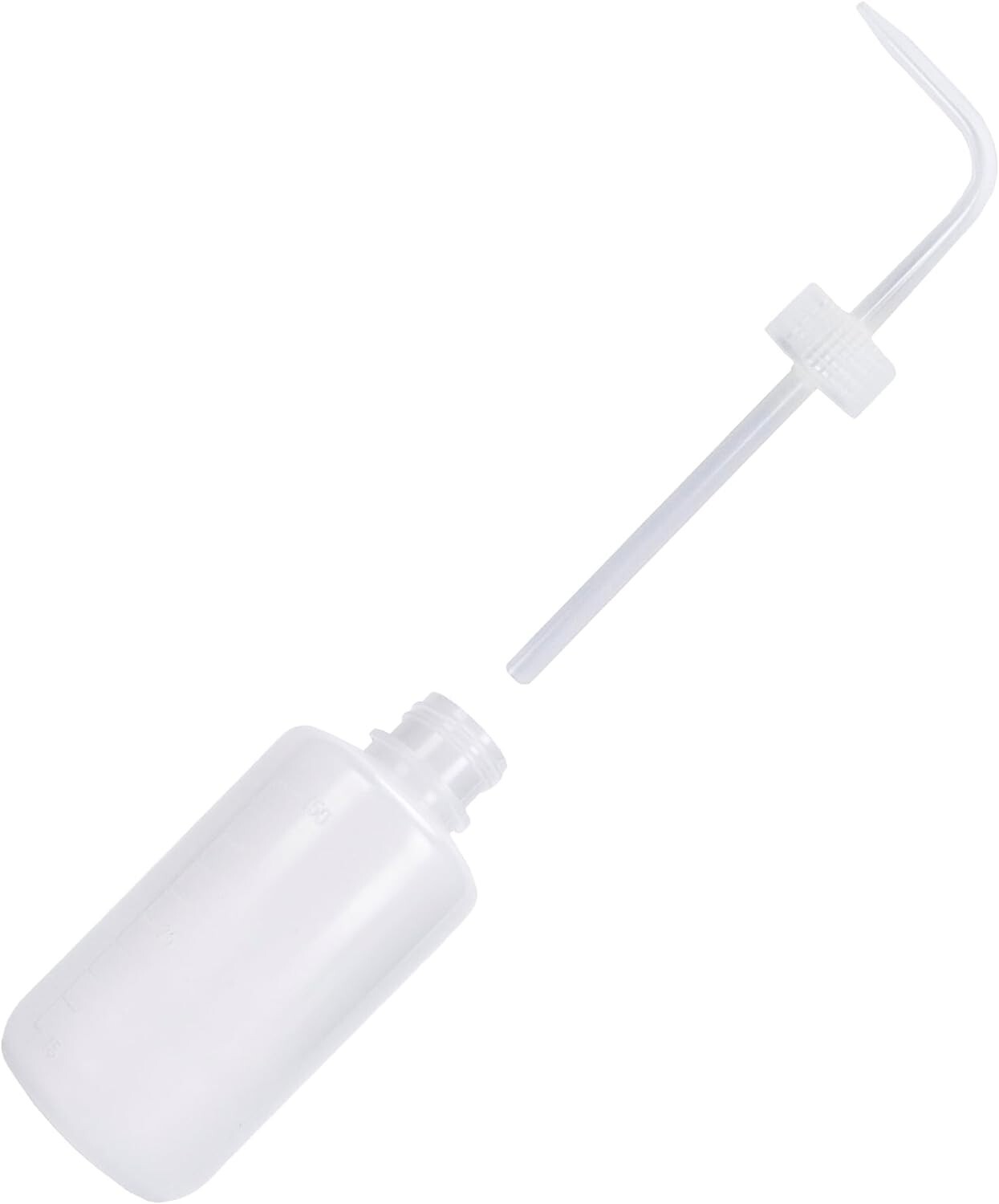 Plastic Boston Round Wash Bottle, 150ml, Each