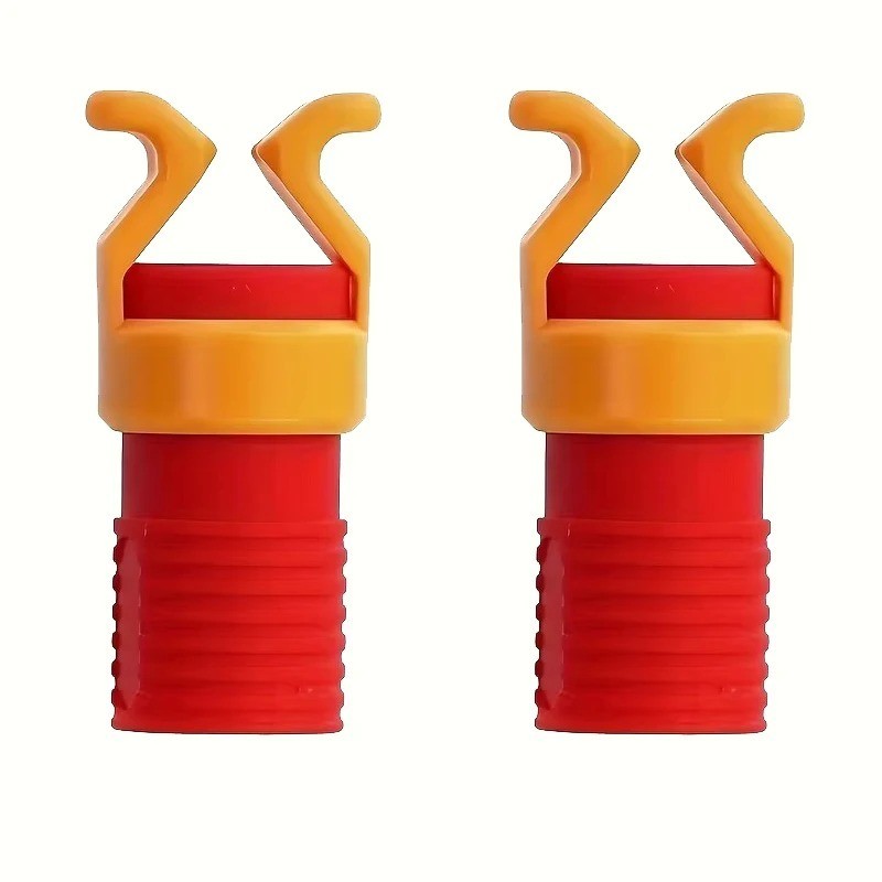 2pk Safety Screw Holder – Plastic Woodworking Drill Aid for Accurate