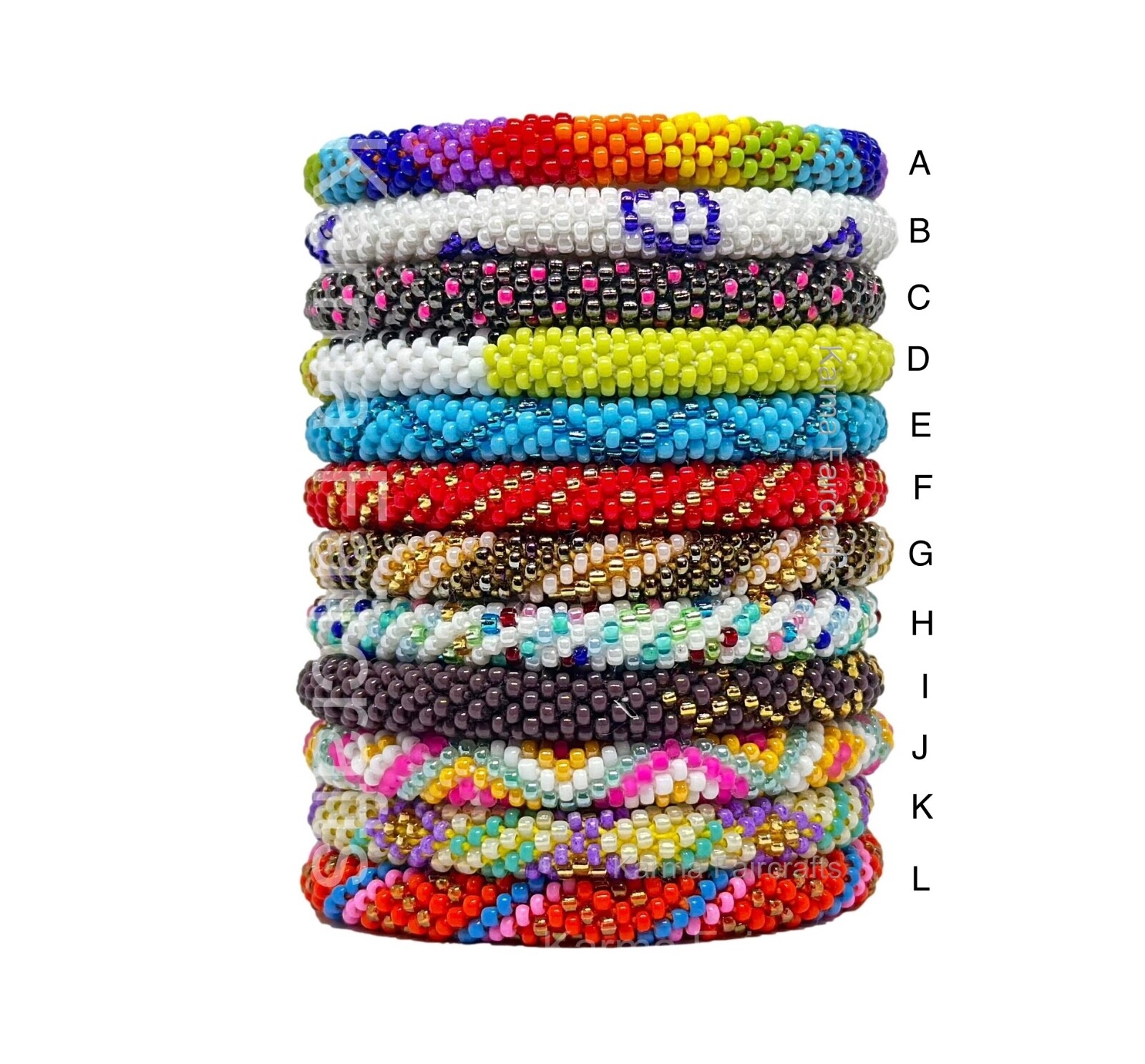 Nepal Beaded Bracelet Colorful Seed Beads Bracelets Hand Crocheted  Buy2get1free