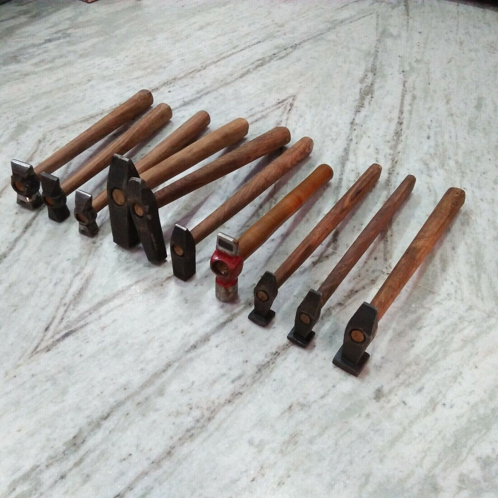 Set of 10 Black Iron Hammer Blacksmith Useful Item.