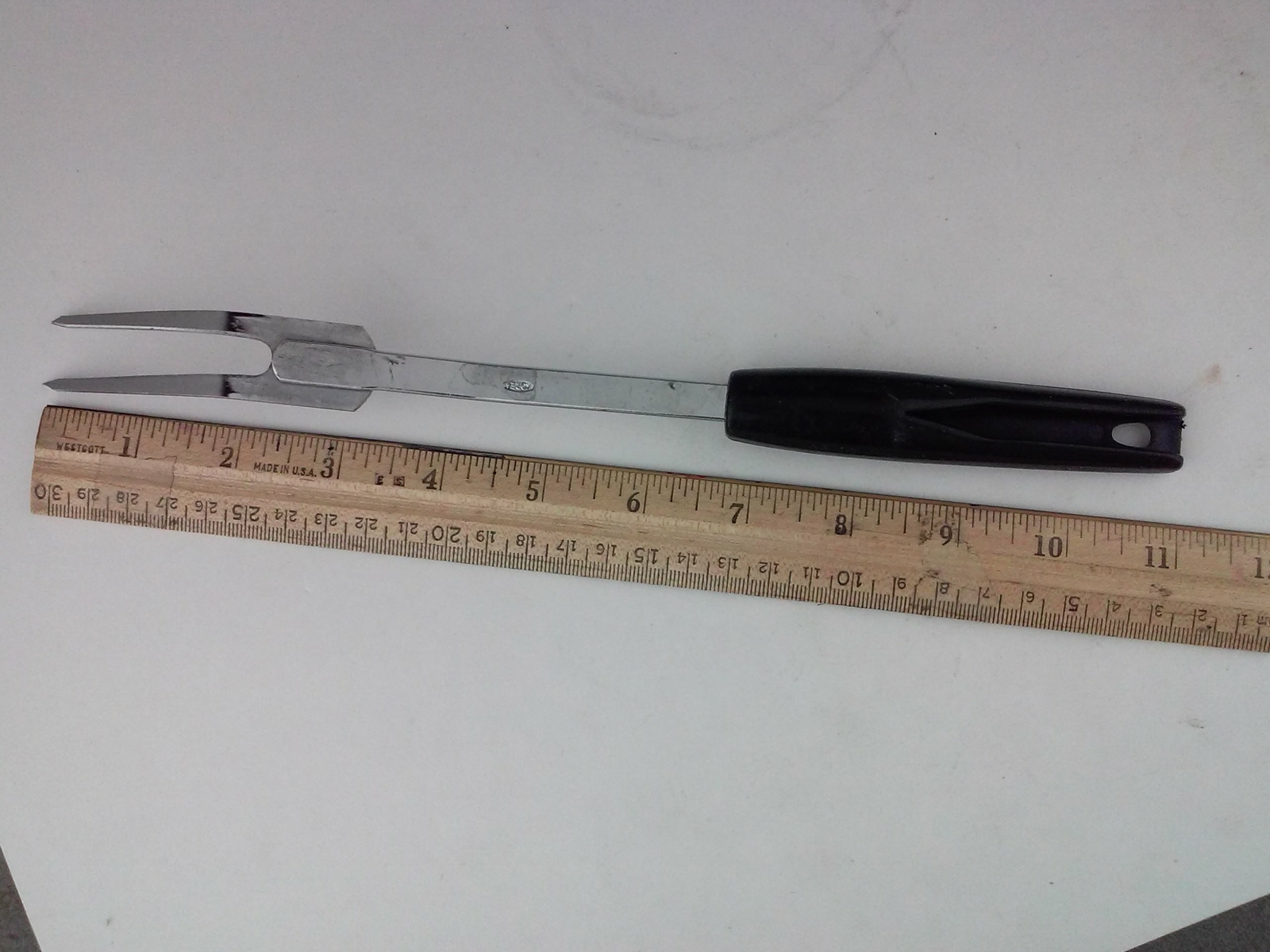 11" Kitchen Meat Fork Stainless Black Handle Kitchen Utensil
