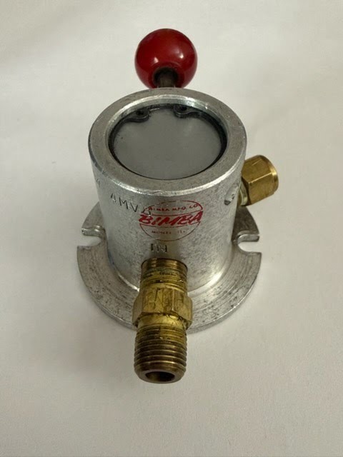 BIMBA 4MV8 4 WAY DIRECTIONAL CONTROL MINI ROTARY II VALVE MEAD MHL4 3