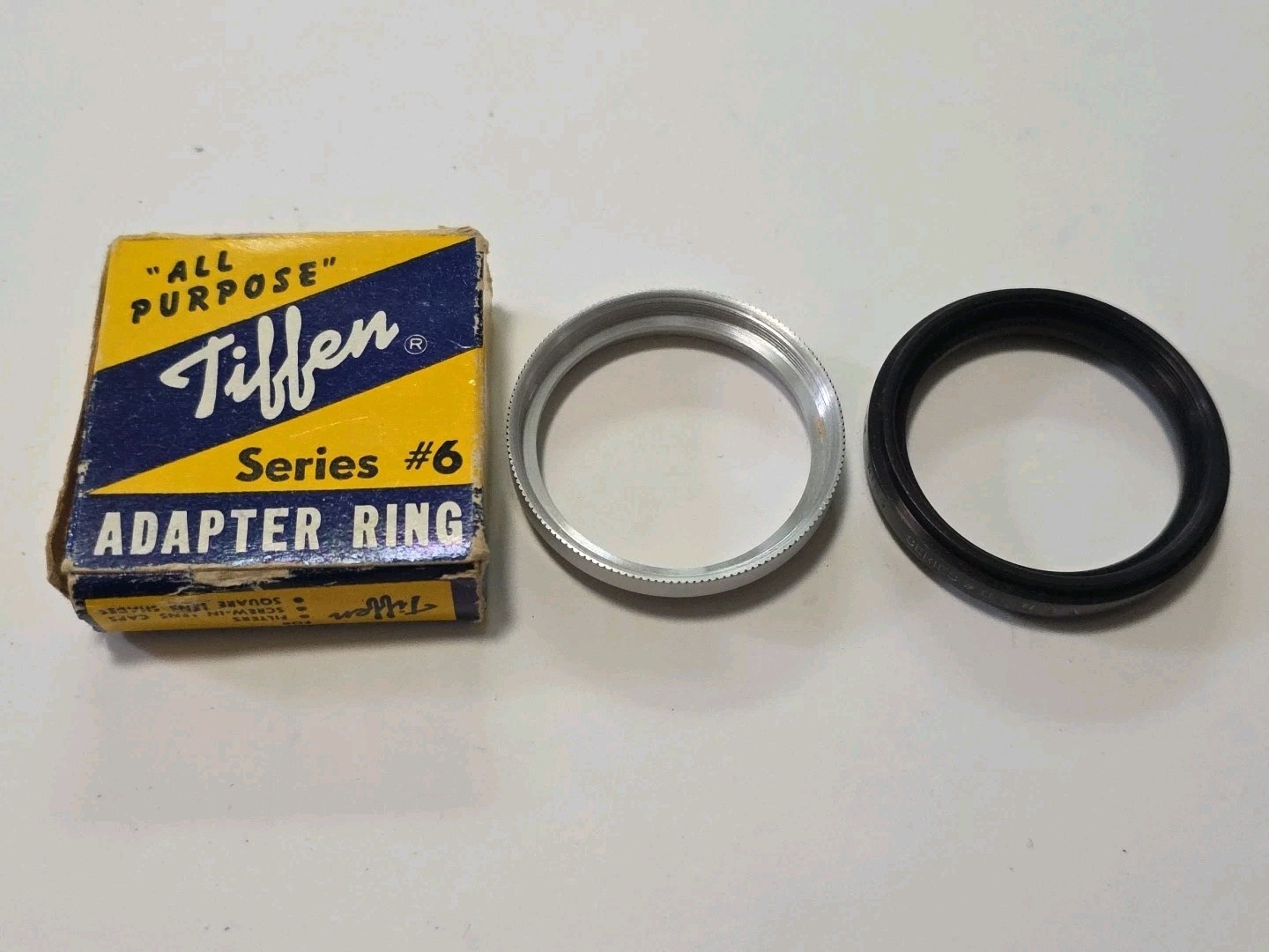 Tiffen Series #6 All-Purpose Adapter Ring 49mm 6 w/ Original Box – Made in USA