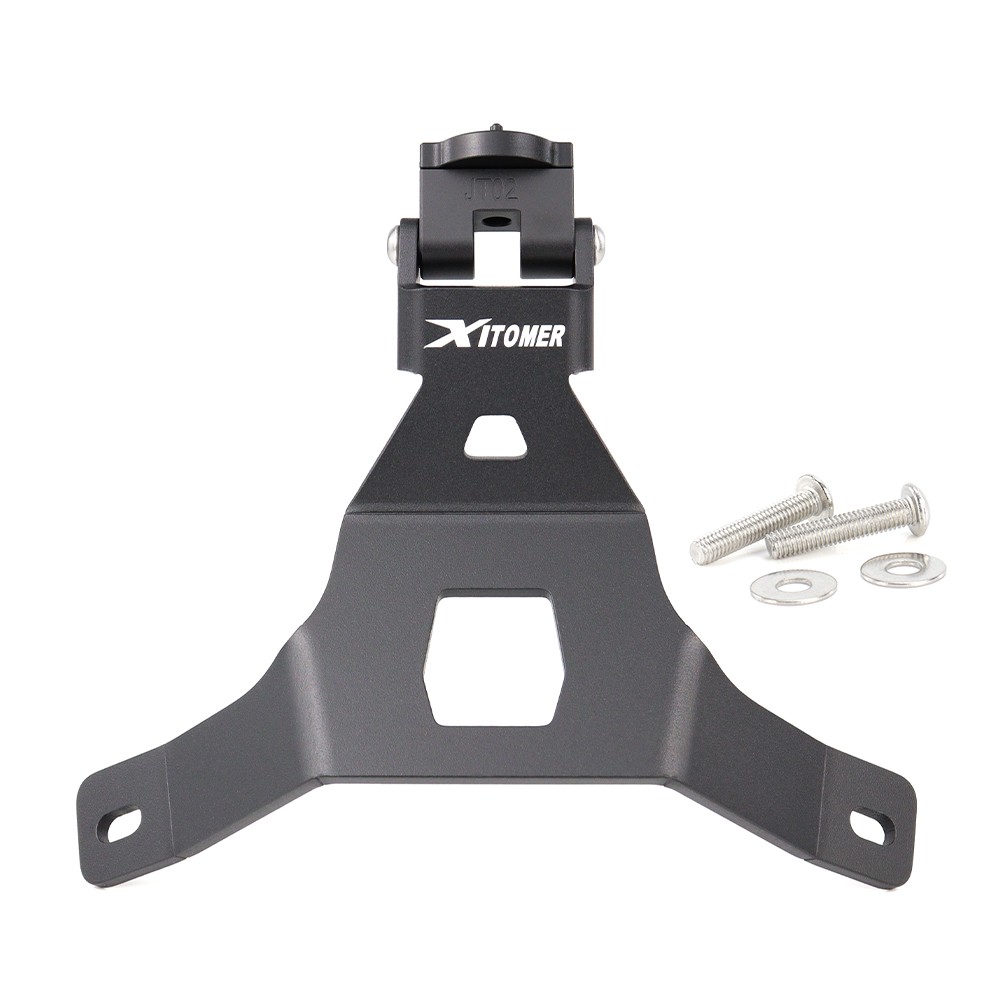 Aluminum GPS Cell Phone Mounting Support Black Fit For YAMAHA MT03 2022-2024