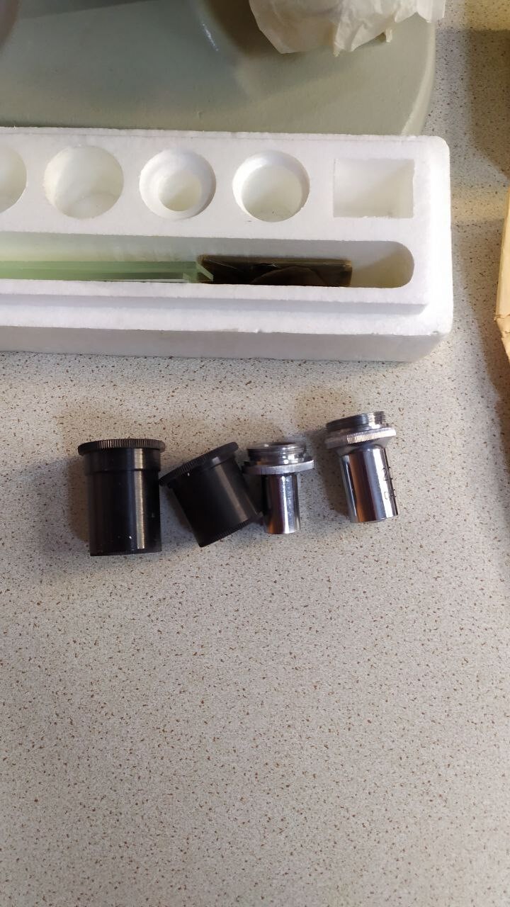Vintage Collection Microscope USHM-1 (USSR)