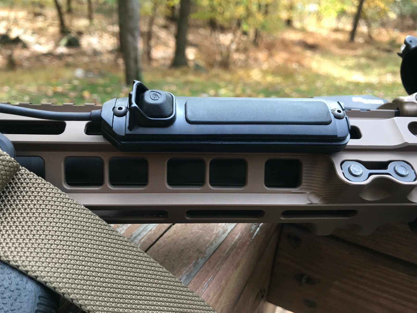 Shaffer Machining Streamlight ProTac M-Lok pressure switch mount, Made in USA
