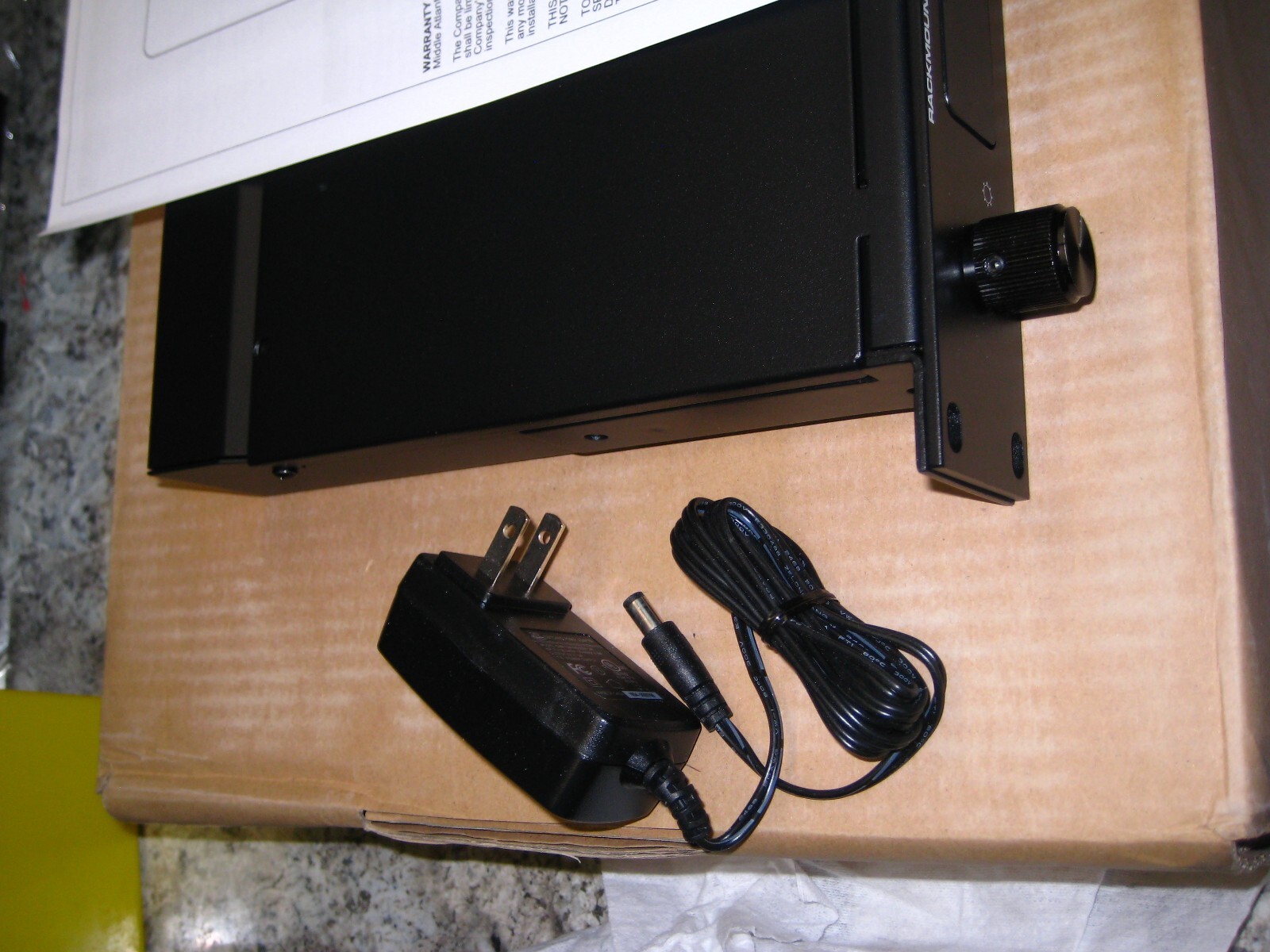 Middle Atlantic Products Rack Light Model LT-1R w/Dimmer - New