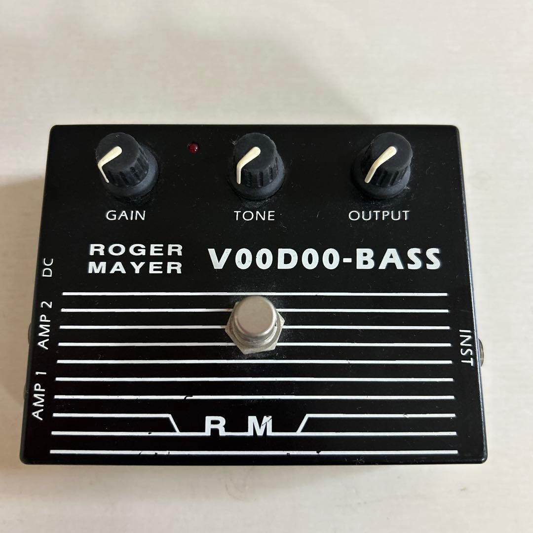 Roger Mayer Voodoo Bass Distortion Pedal Used Full Working Sound Effects