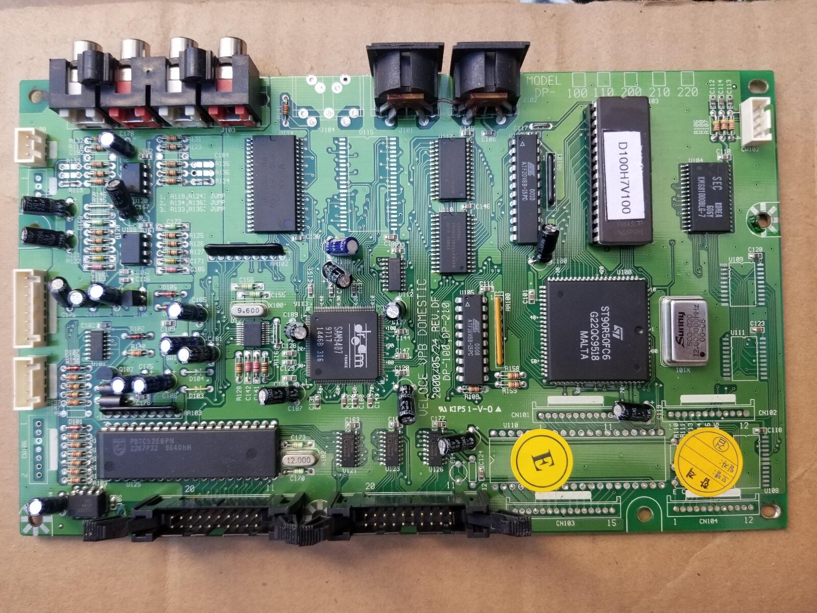Suzuki HP-150ex CPU Board