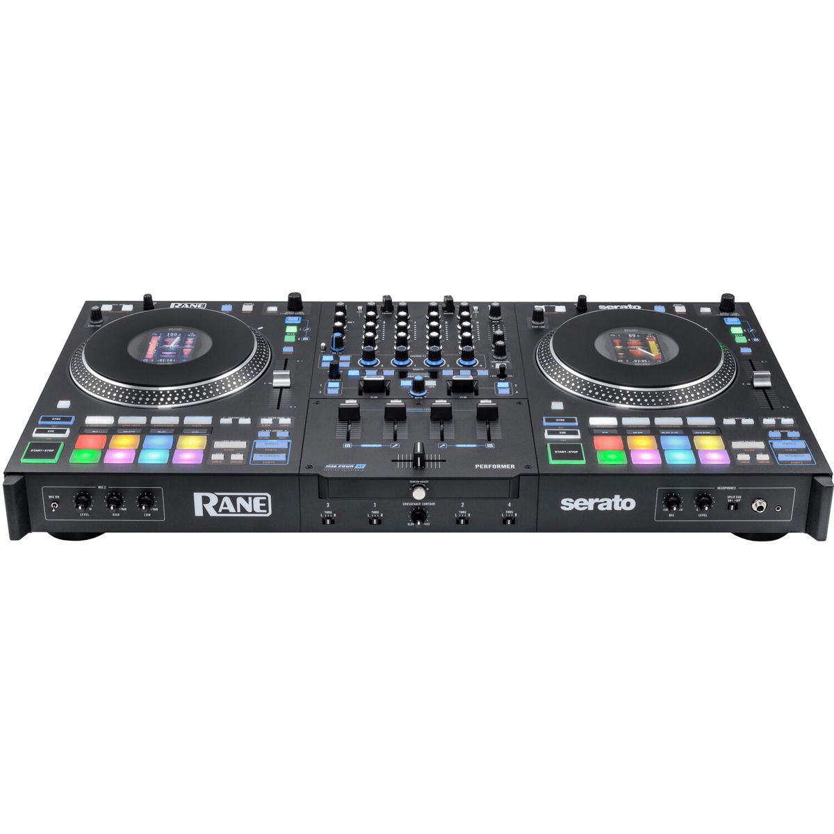 Rane RANE DJ PERFORMER Advanced Four-Channel Motorized DJ Controller with Stems