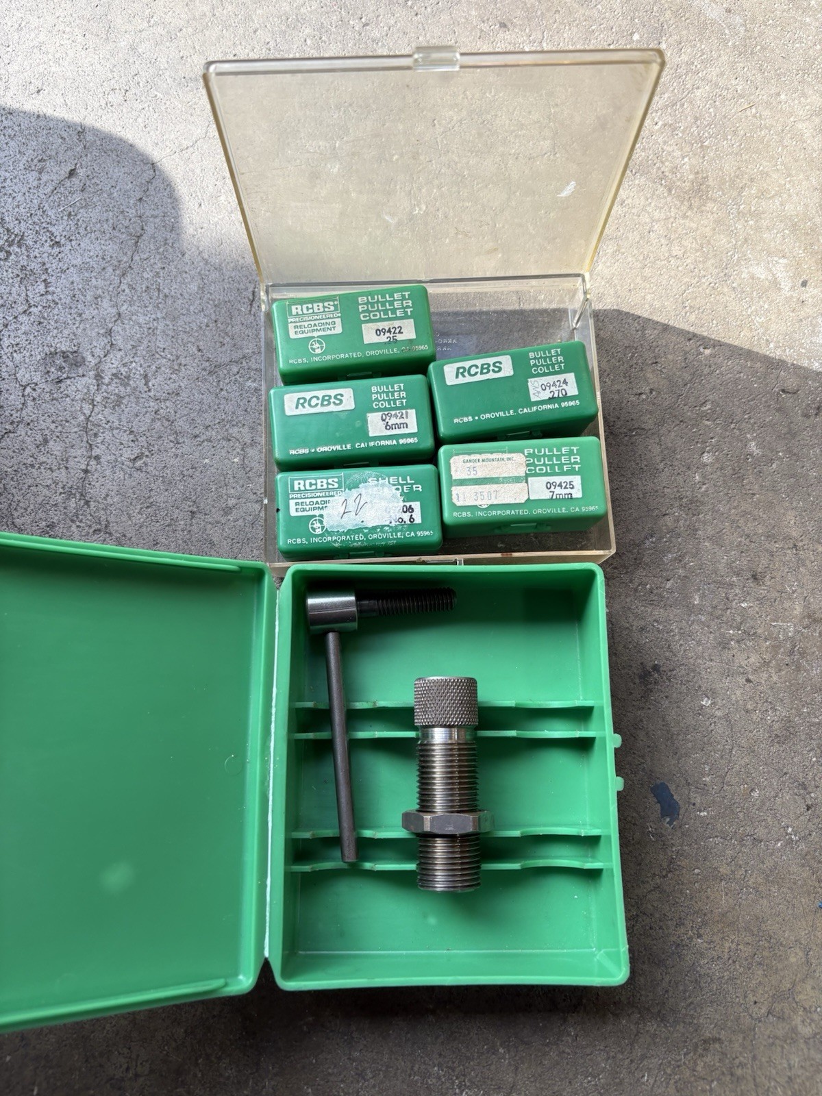 RCBS 9440 Bullet Puller With 5 Collets: .22,25,270,6mm,7mm