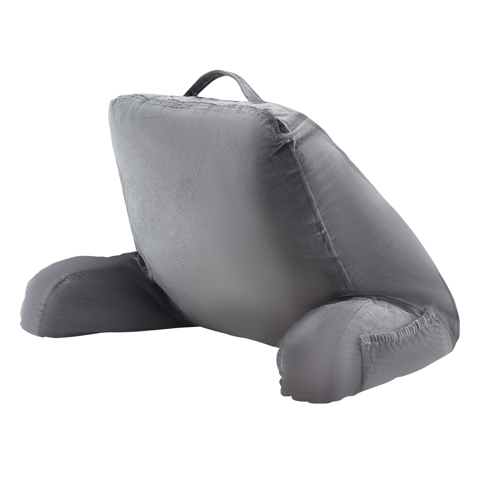 Reading Pillow Standard Size Bed Pillow with Shredded Memory Foam Washable