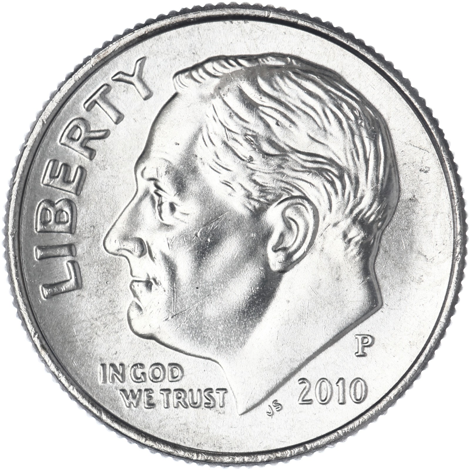 2010 P Roosevelt Dime BU US Coin