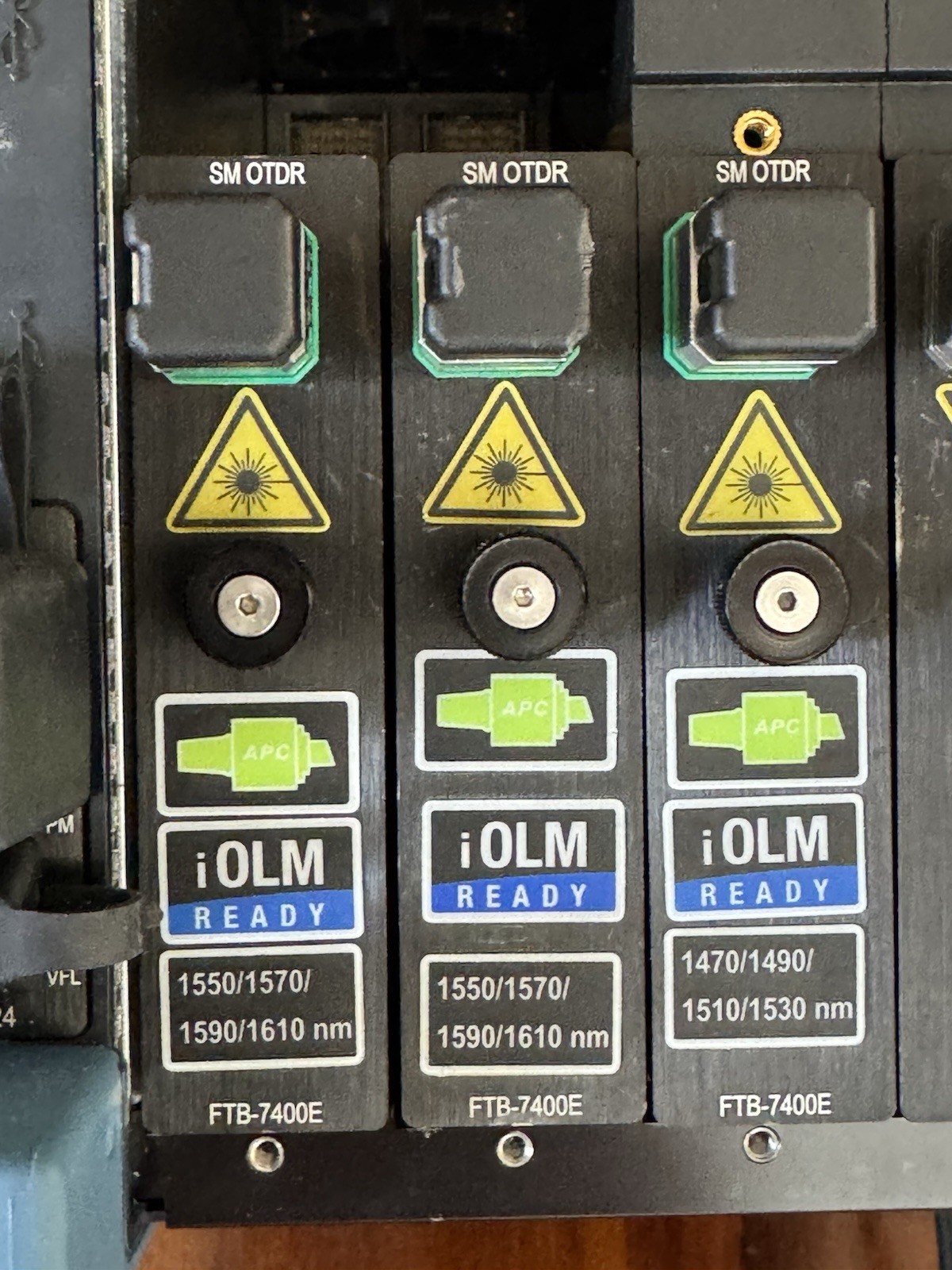 EXFO FTB-7400E CWCL 1550/1570/1590/1610nm iOLM (OTDR)