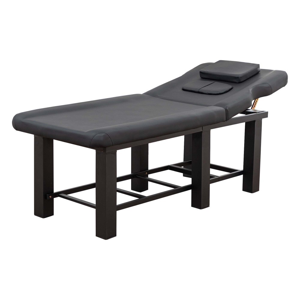 Professional Massage Table Adjustable Backrest Heavy Duty Waterproof PU Leather