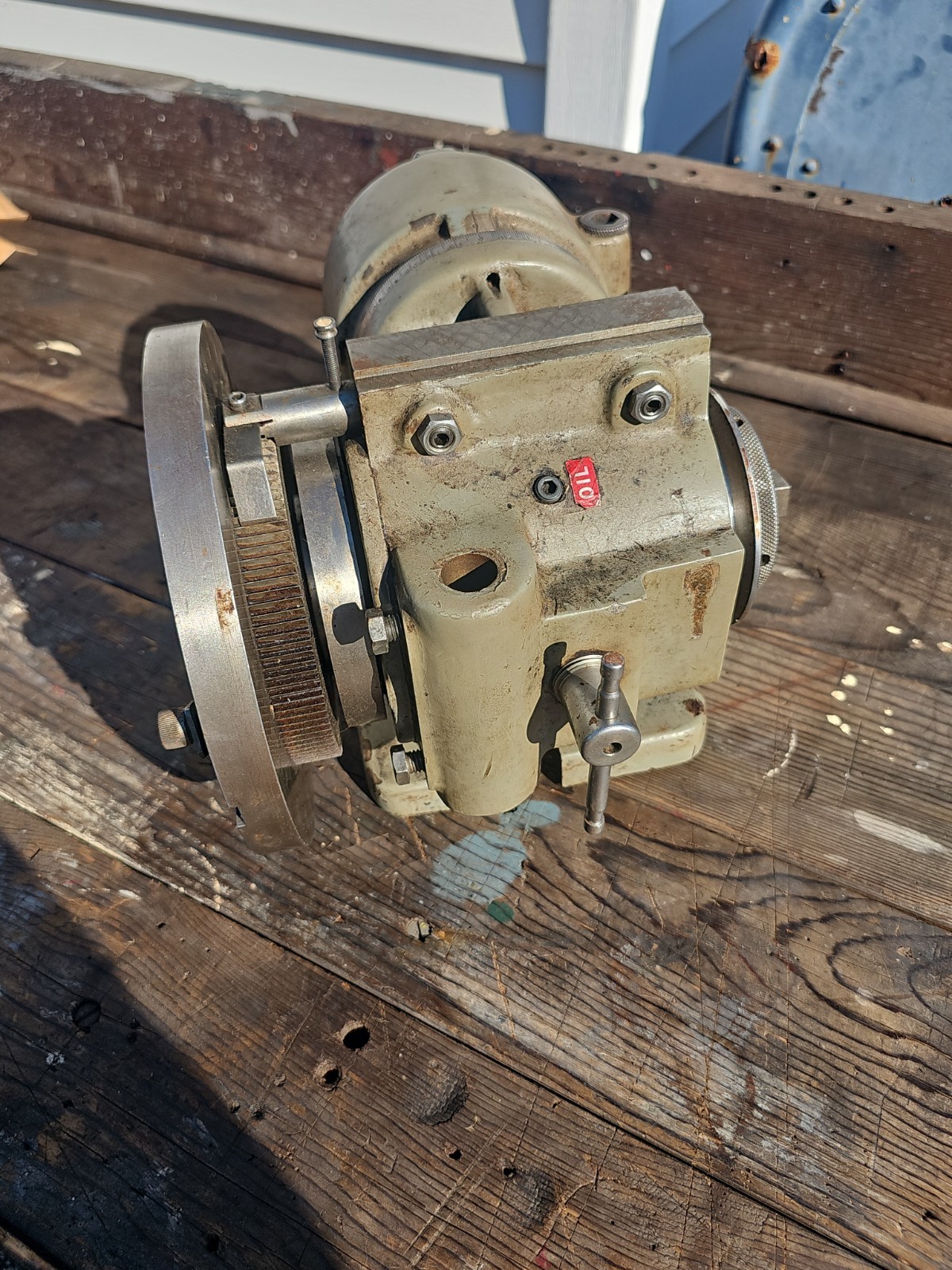 Vintage large machinist dividing head/rotary table  mill/milling Local Pick Up