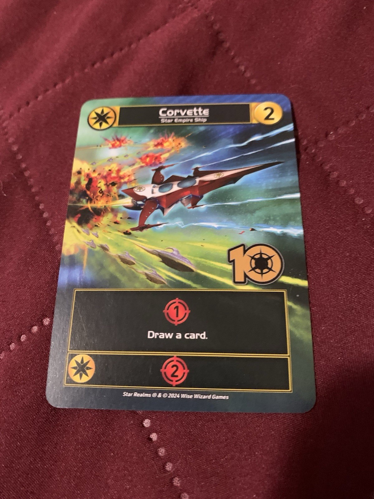 New Gen Con Promo Star Realms Corvette