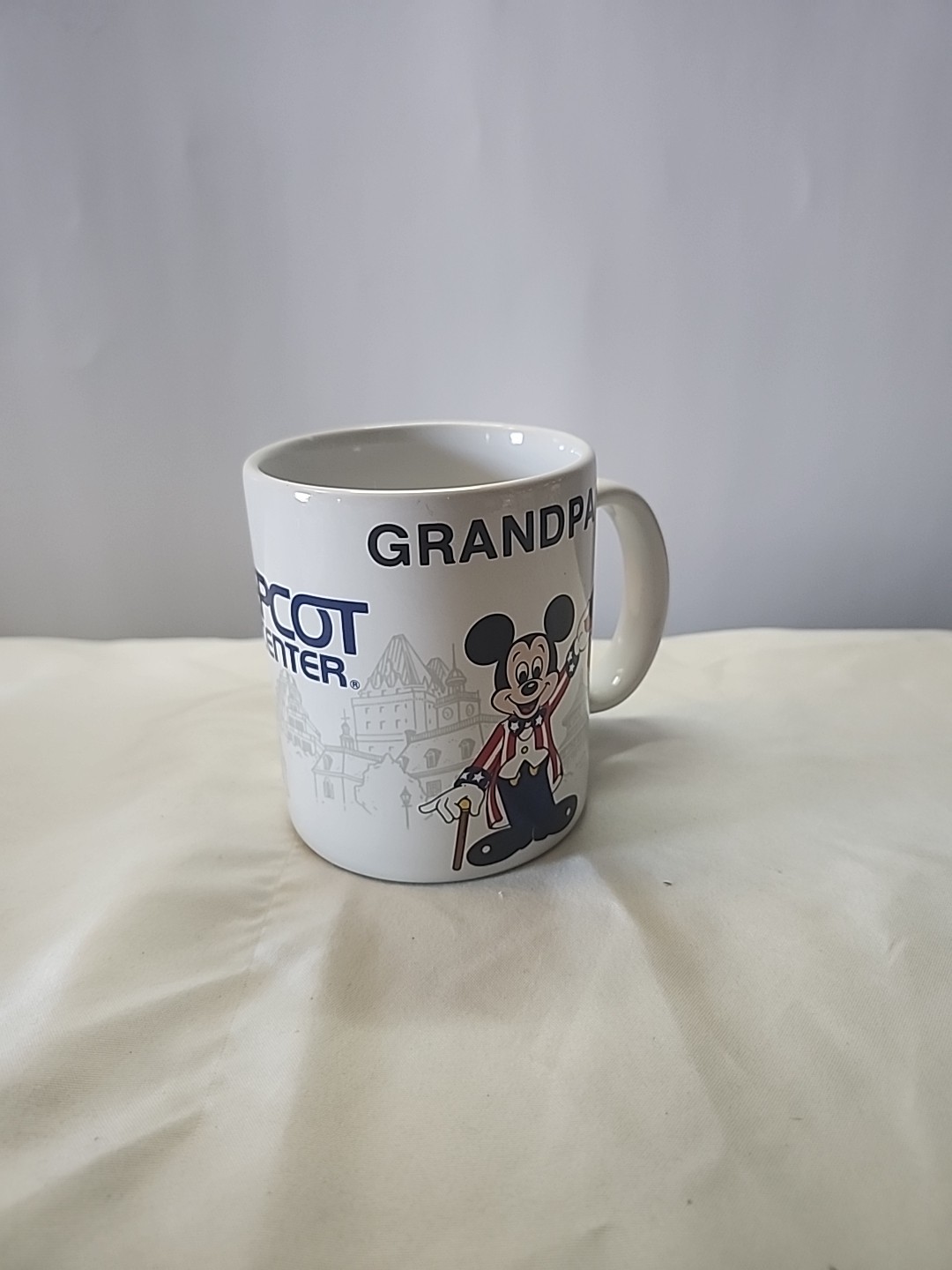 Epcot Center Grandpa Mickey Mug