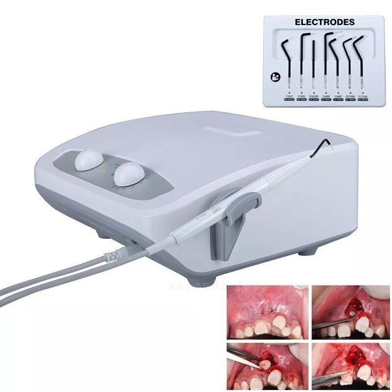 Electrosurgery Dental Cutting Unit with 7 Electrodes Tips 110V
