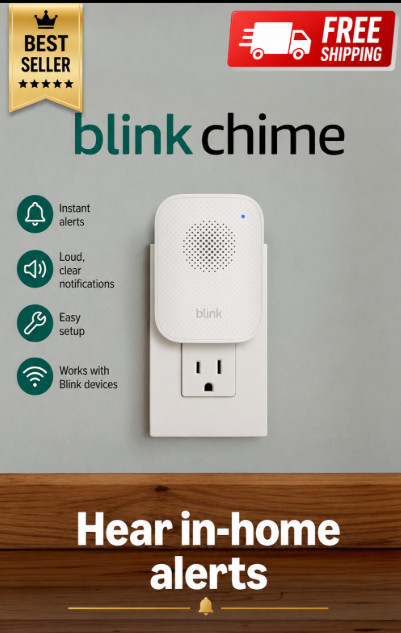 Blink Chime - Real-time, audible alerts you can hear anywhere in your home