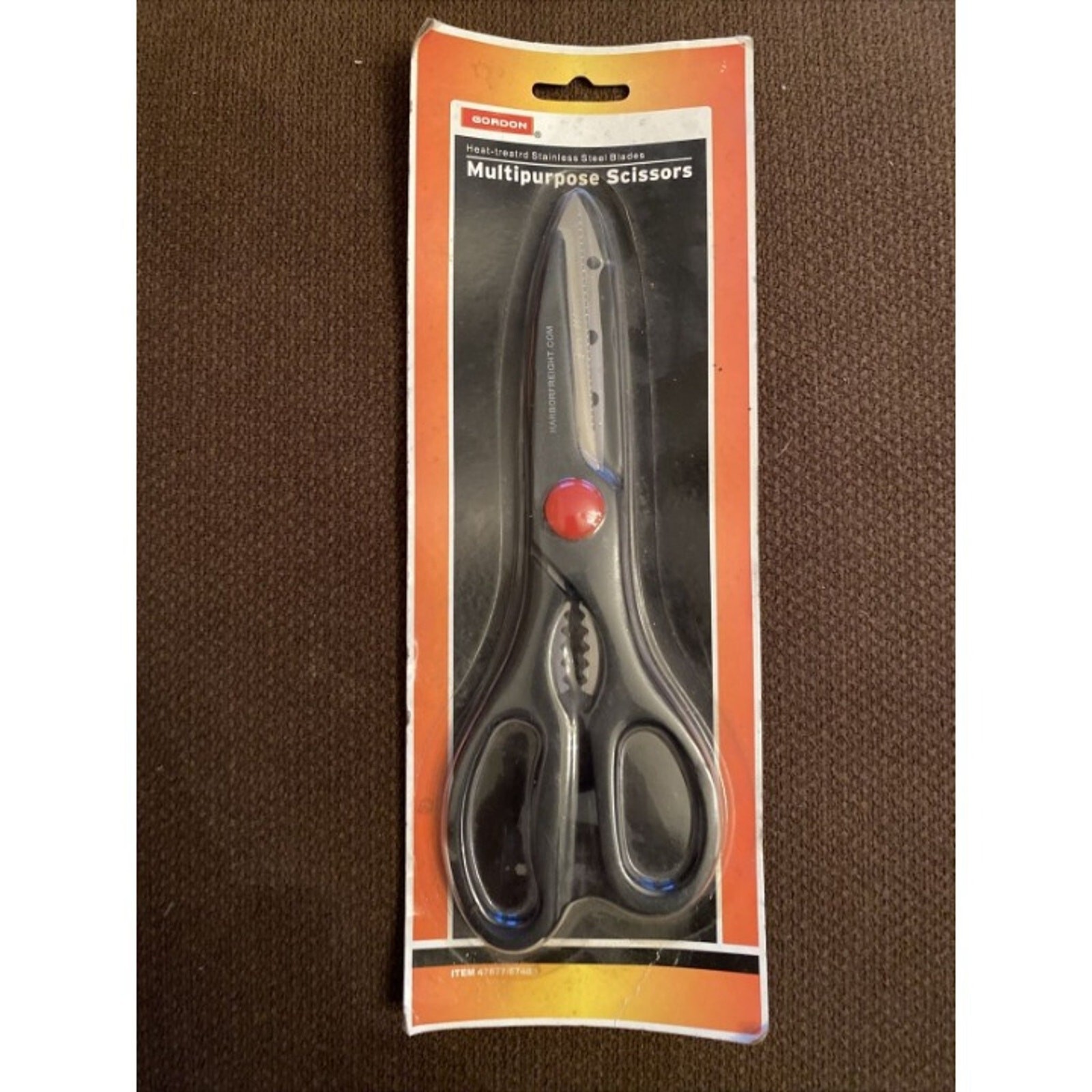 New Gordon Kitchen Scissors Multi Purpose Strong Stainless Steel Item 47877