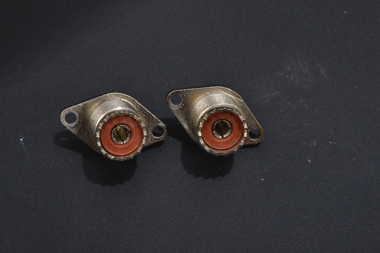 QTY 2 YAESU FT-1000MP MARK V FIELD PARTS: JAPAN UHF SO-239 ANTENNA CONNECTOR