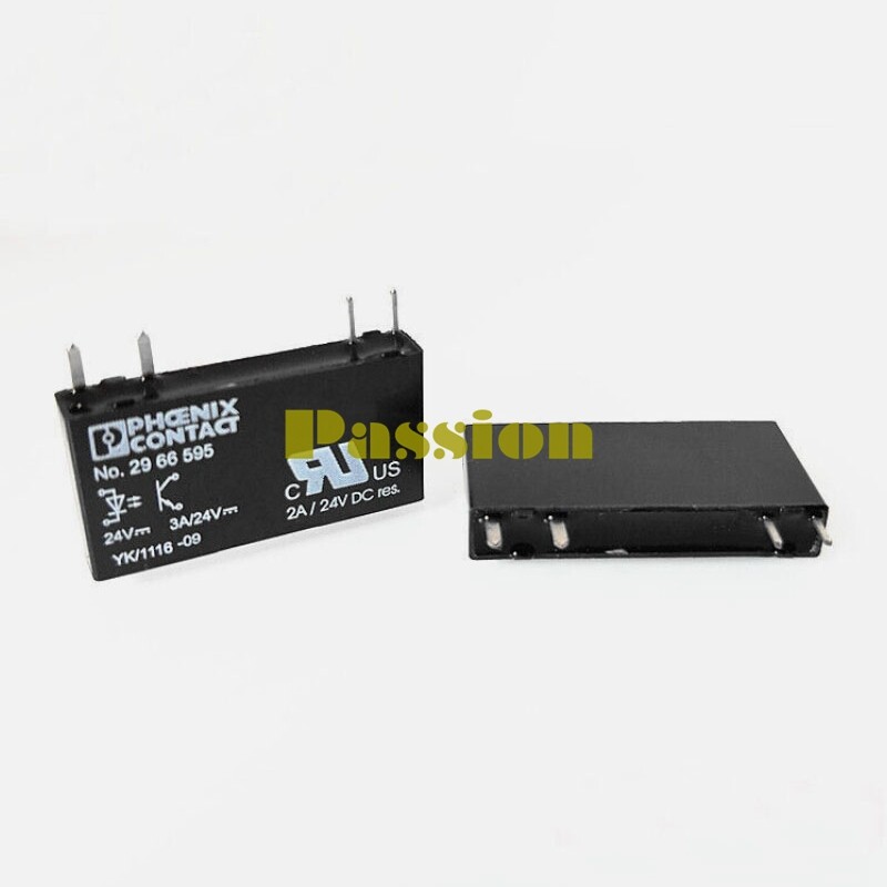 Qty:1 NEW FOR PHOENIX CONTACT NO.2966595 Solid state relay 24V 2A 4-pin
