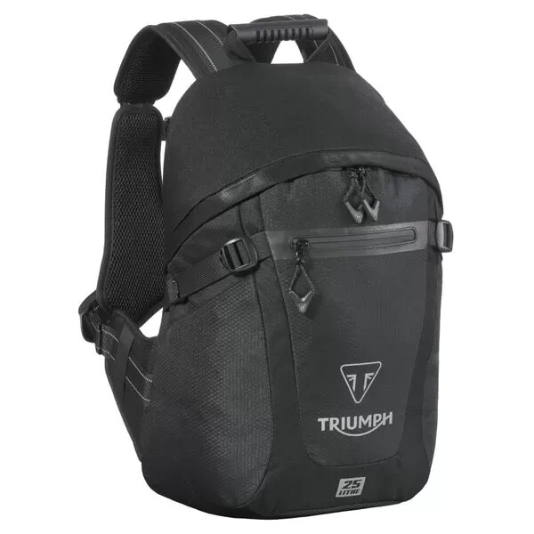 GENUINE Triumph Motorcycles Backpack Rucksack 25L Commuter Bag NEW MLUA24001