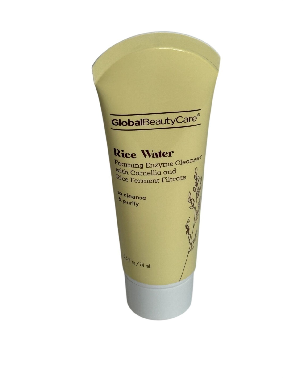 Global Beauty Care Rice Water Cleanser Foaming Enzyme Camellia 2.5oz
