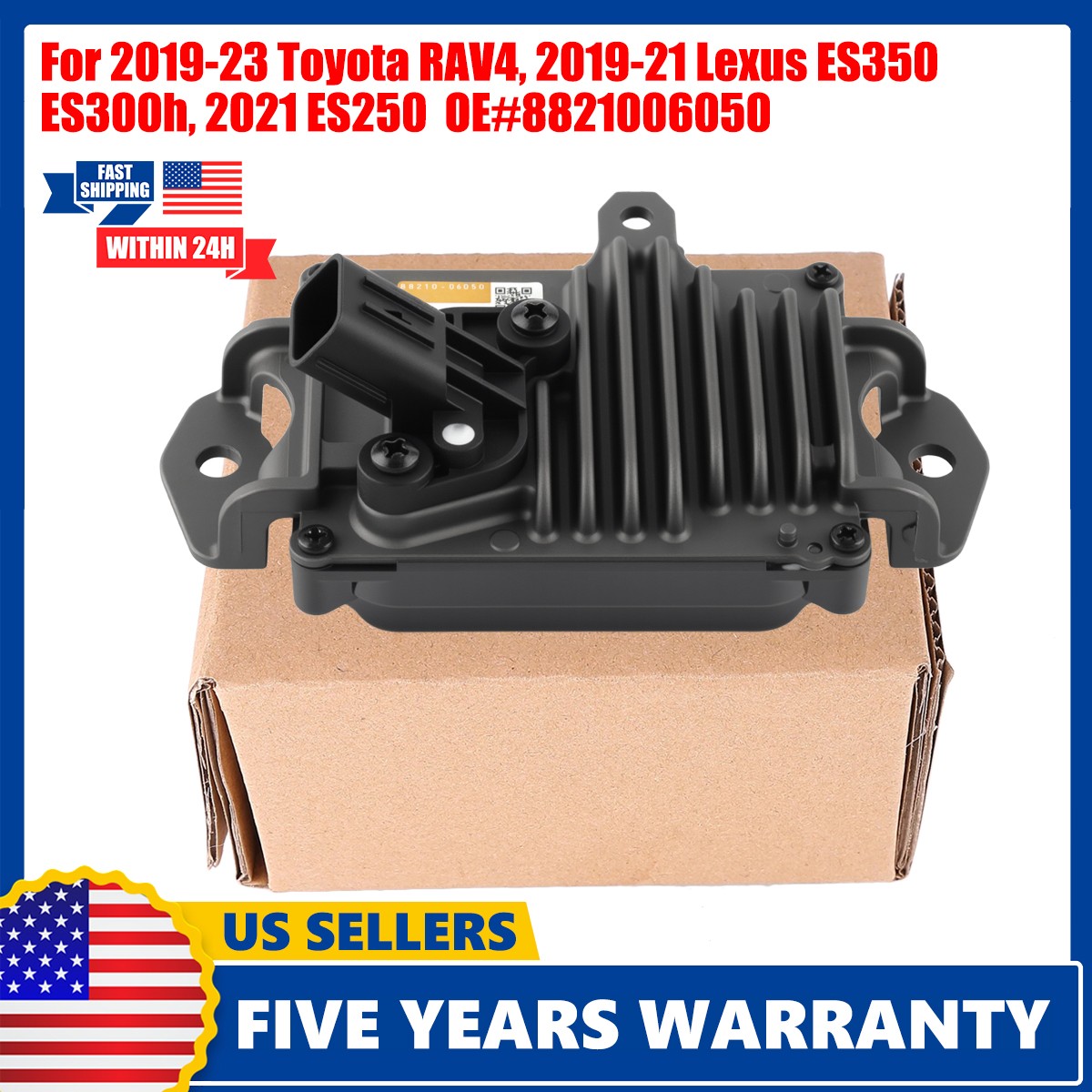 Adaptive Cruise Distance Sensor Radar 88210-06050 For Toyota RAV4 2.5L 2019-2023