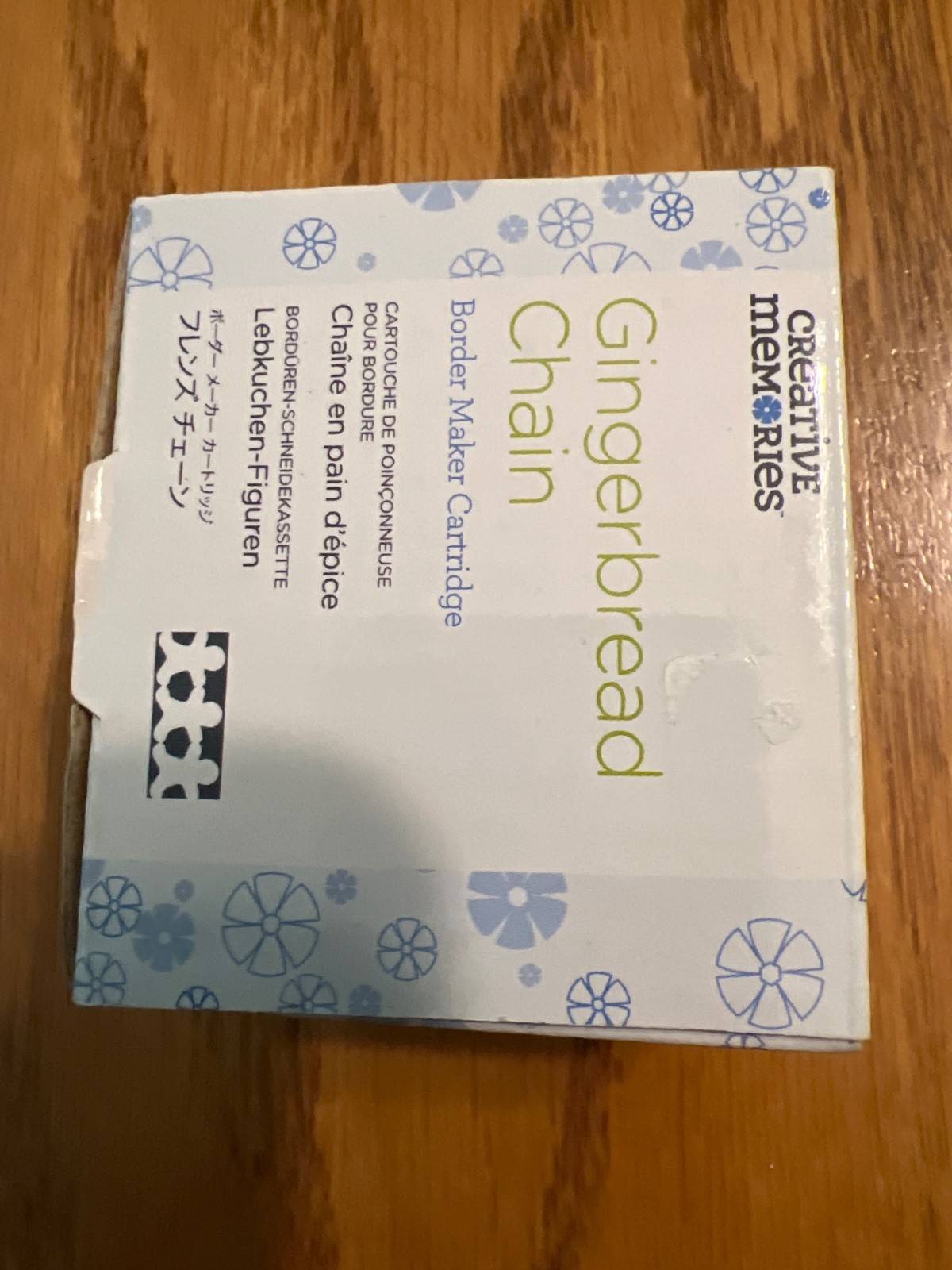 NIB Creative Memories Gingerbread Chain Border Maker Cartridge New