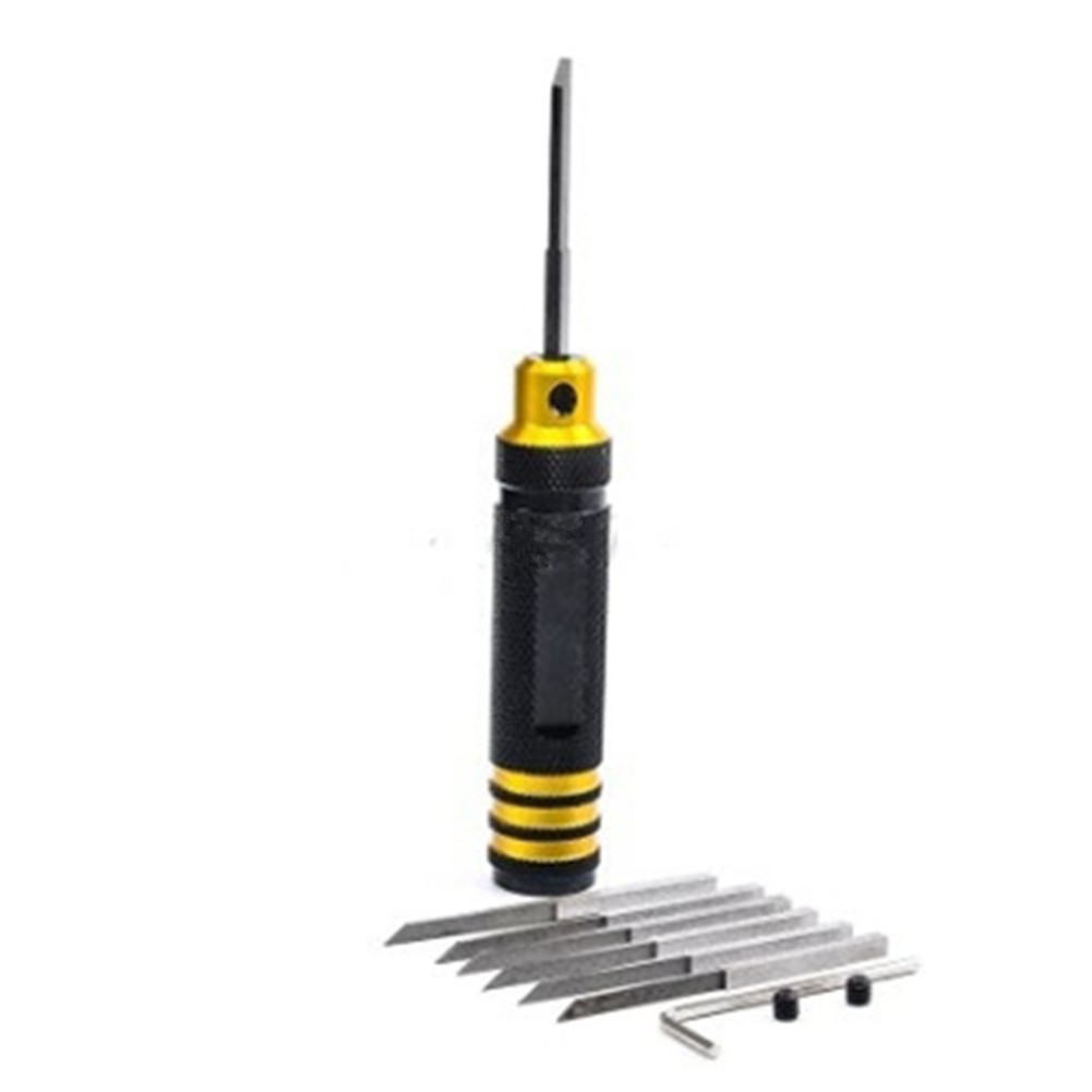 0.1-2mm Blade Prime Model Scriber Resin Carved RC Hobby Cutting Tool for Gundam