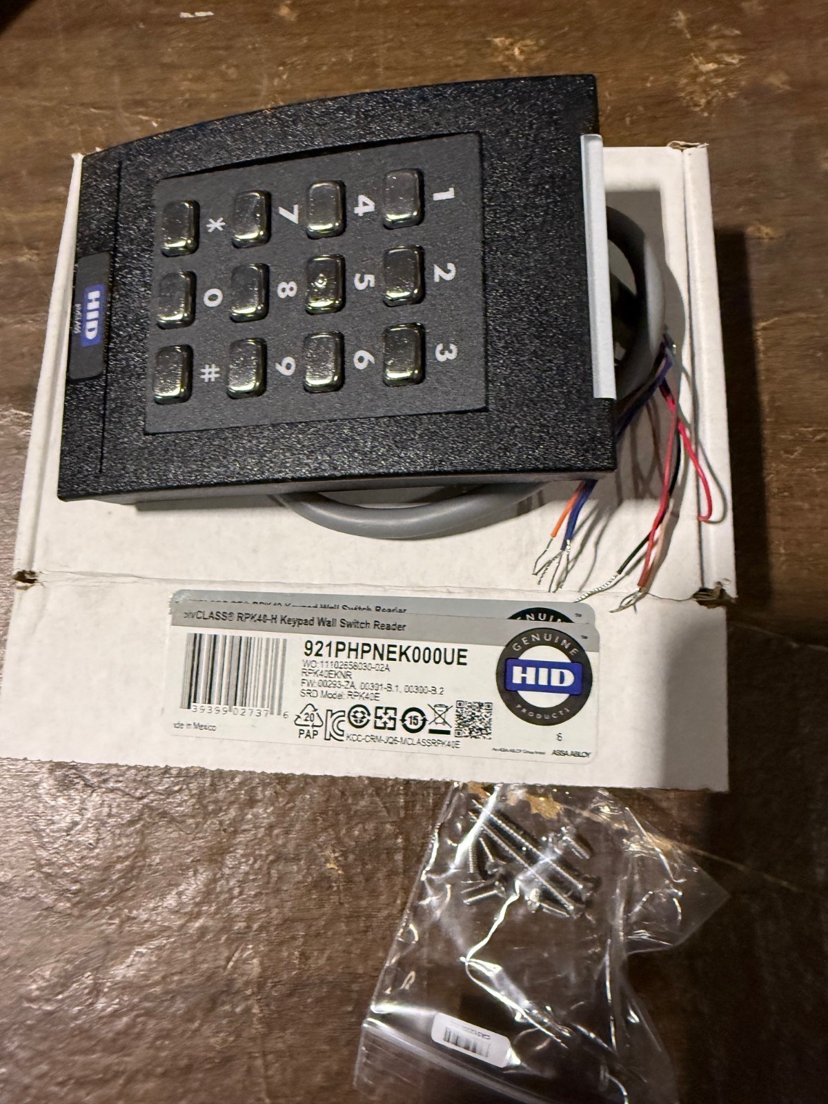 HID 921PHPNEK000UE