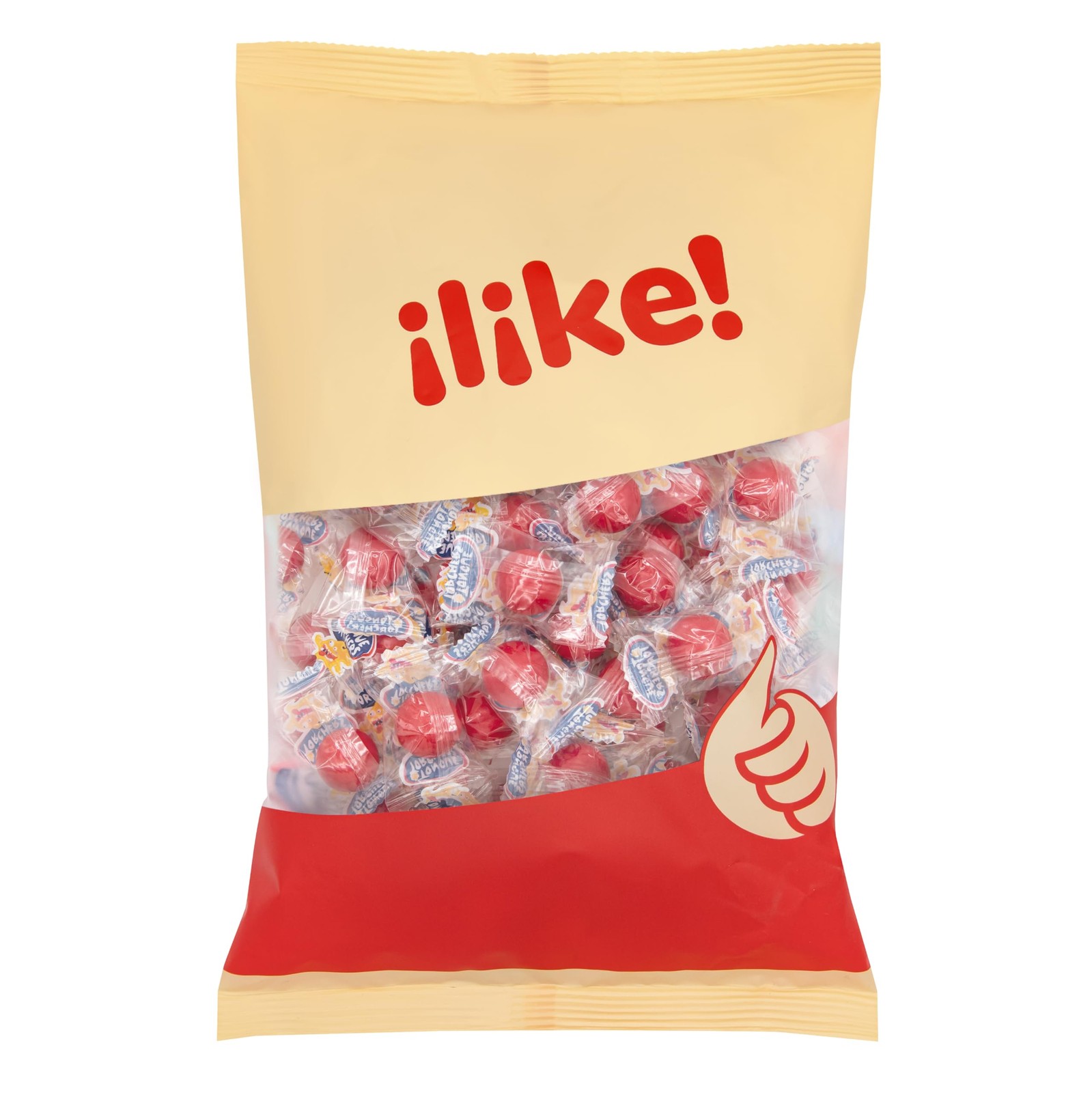 Jawbreakers Hard Candy Individually Wrapped, Cinnamon Candy, 1.5 Lb Bag