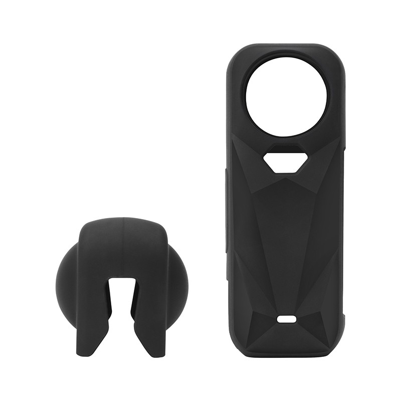 Silicone Camera Protector Lens Cover Case for Insta360 X5 Accessories Shockproof