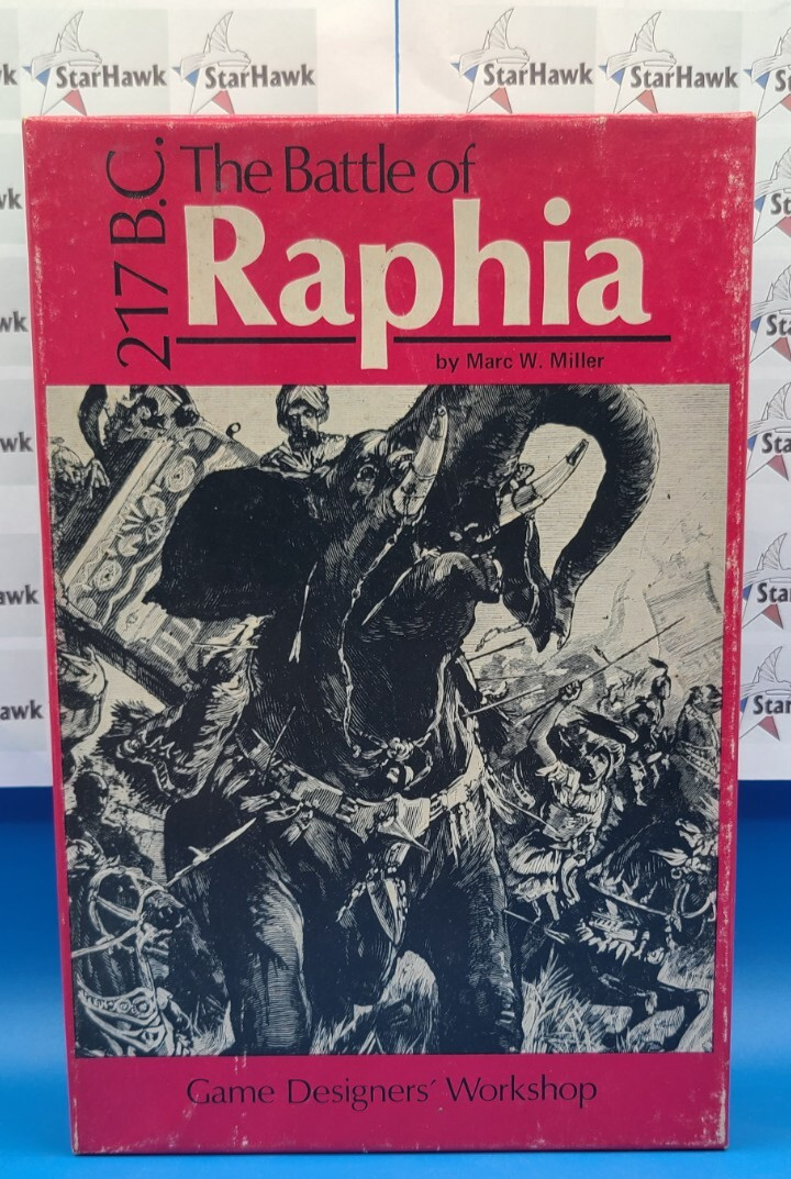 VTG Box ex. Cond. GDW The Battle of Raphia Unpunched Never Played