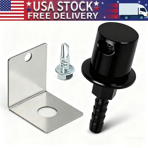 Fuel Tank Vent Valve 19-174 Roll Over Breather Check Valves Remote Mount 5/16