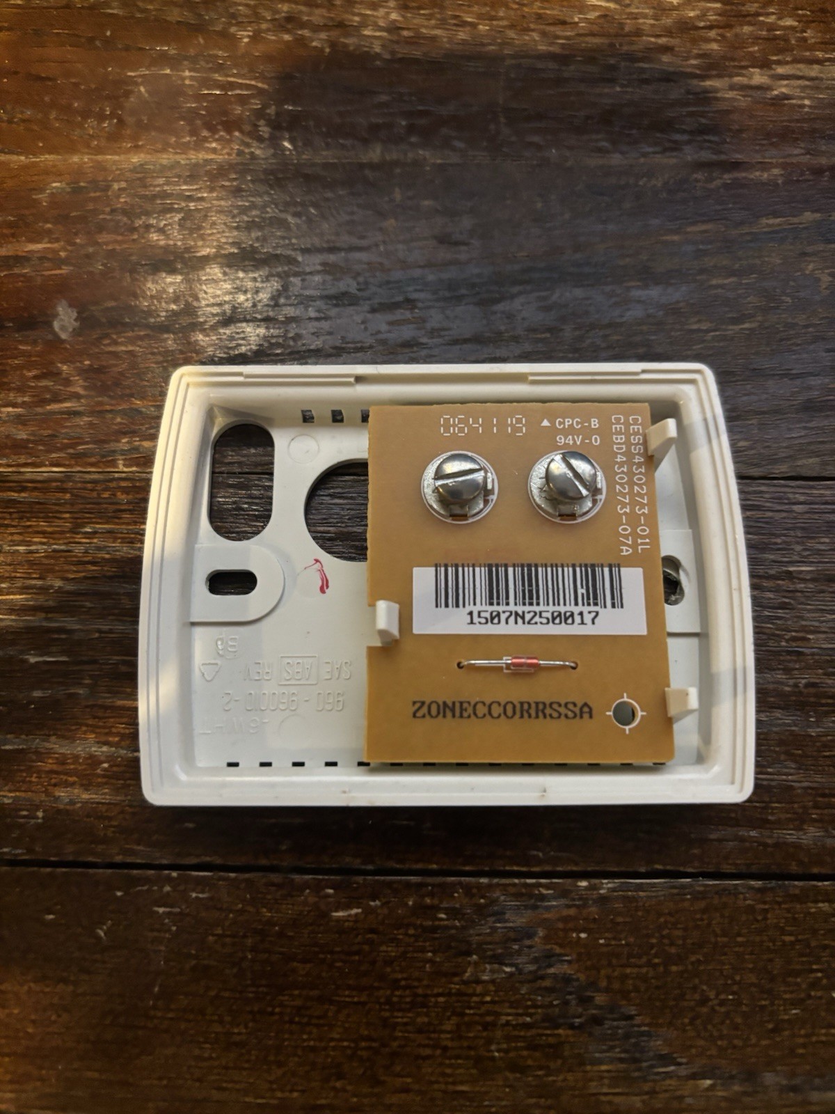 CARRIER COMFORTZONE 2 ZONE SENSOR (ZONECCORRSSA)