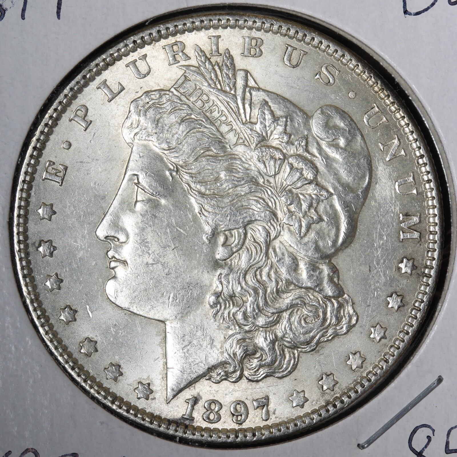 1897 Morgan Silver Dollar BU *UNCIRCULATED* MS E285 XREM