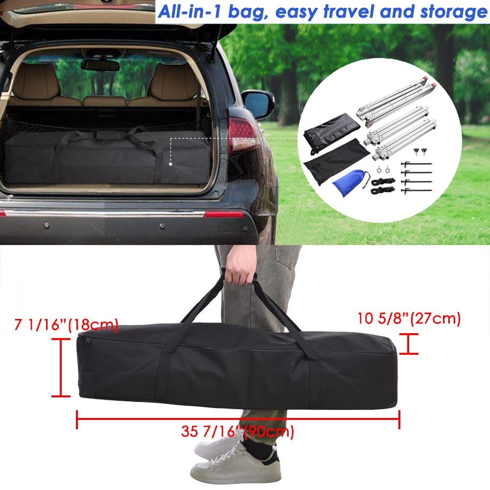 Projector Screen with Heavy Duty Stand 100inch 16:9 Outdoor Projection Screen
