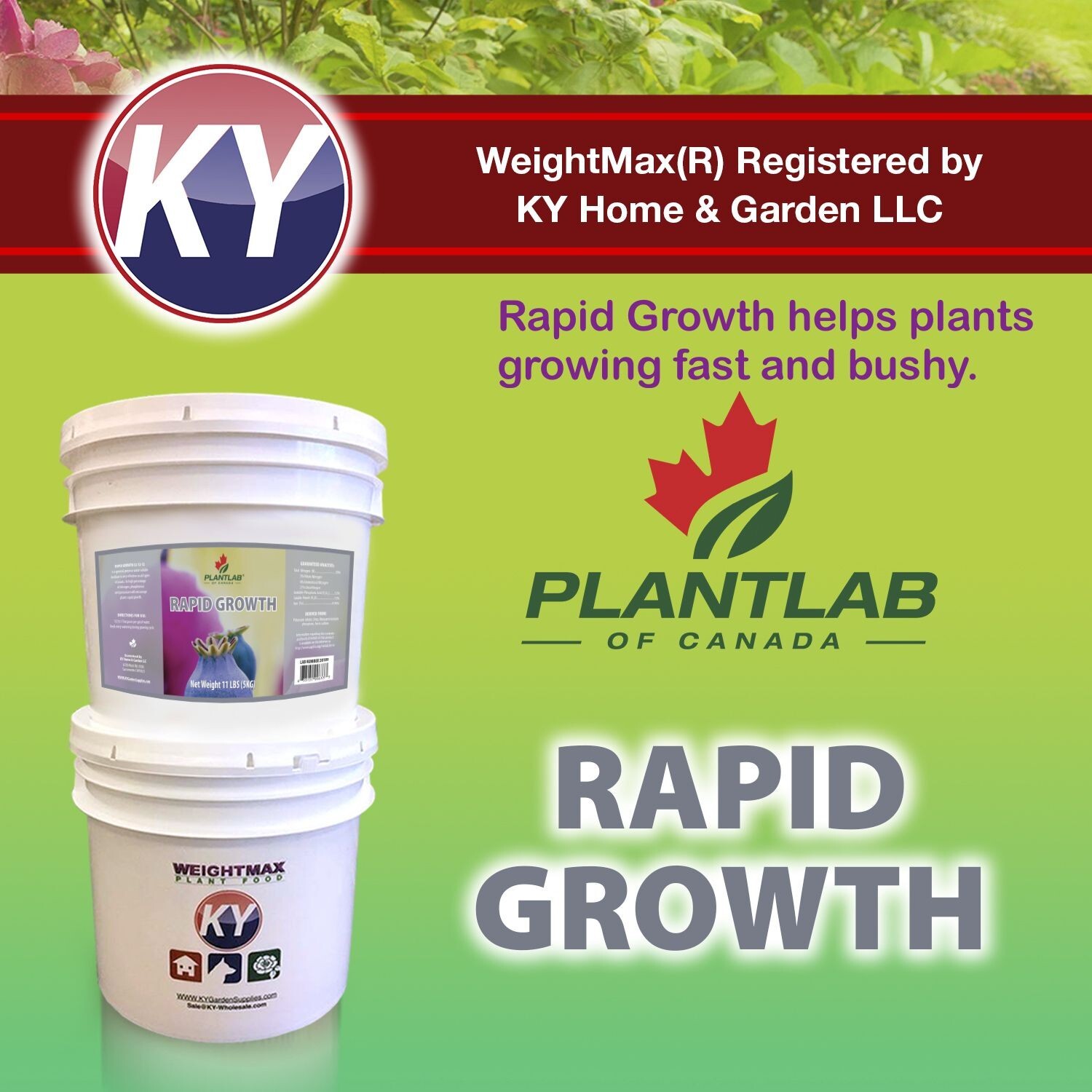 KY WeightMax Rapid Growth 30-12-12 (10 kg) - 22 LBS