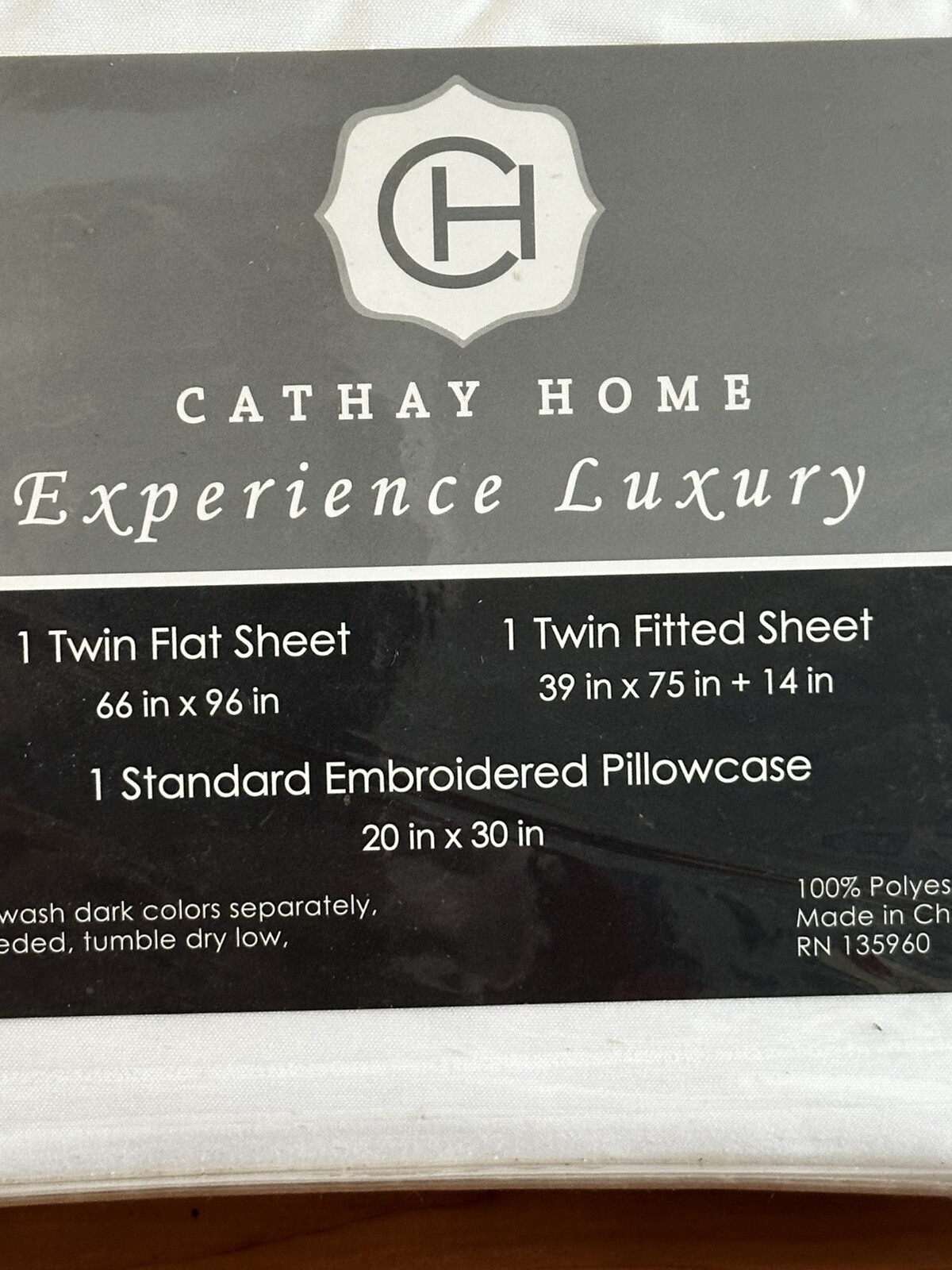 Cathay Home twin Sheet Set