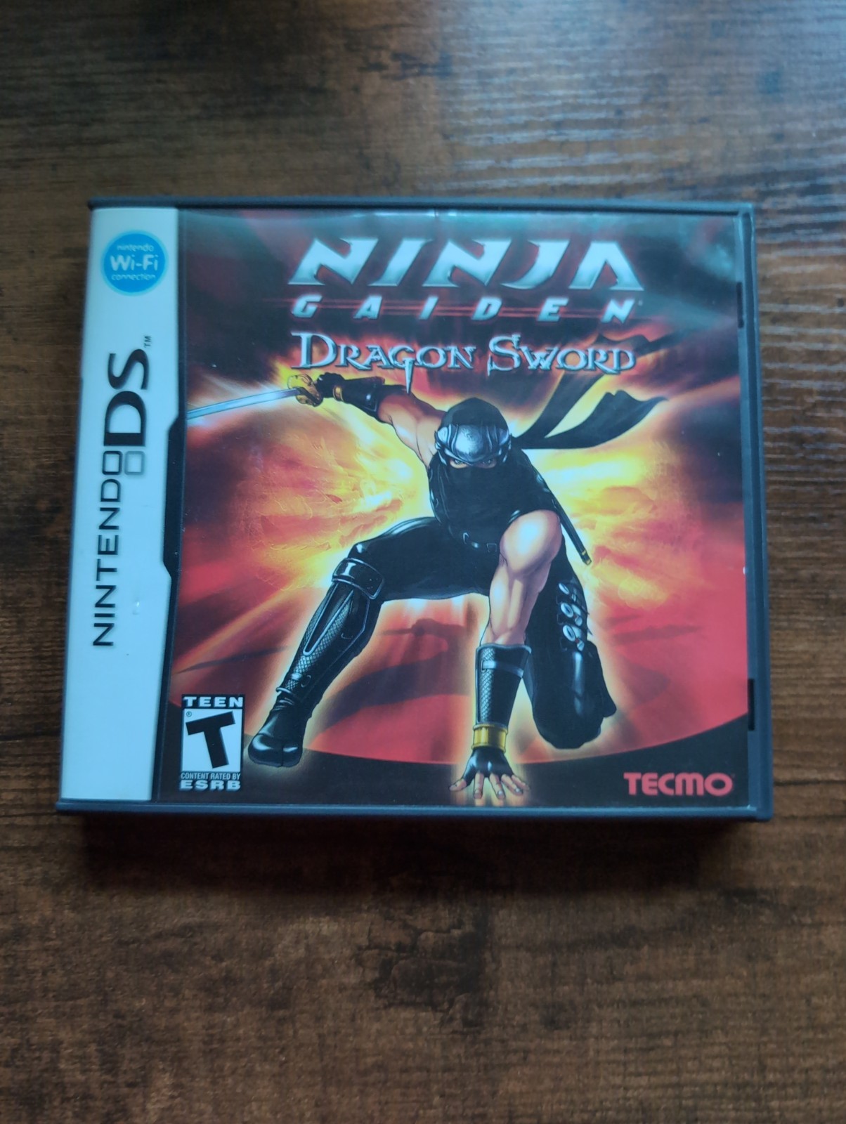 Nintendo DS Ninja Gaiden Dragon Sword Game Case And Manual Only NO GAME