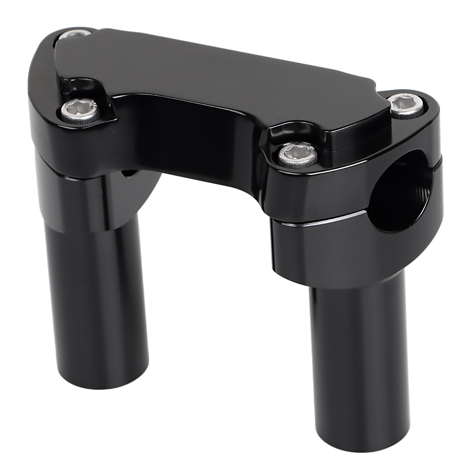 3.5" Straight Handlebar Riser Top Clamp For Harley Dyna Night Train Super Glide