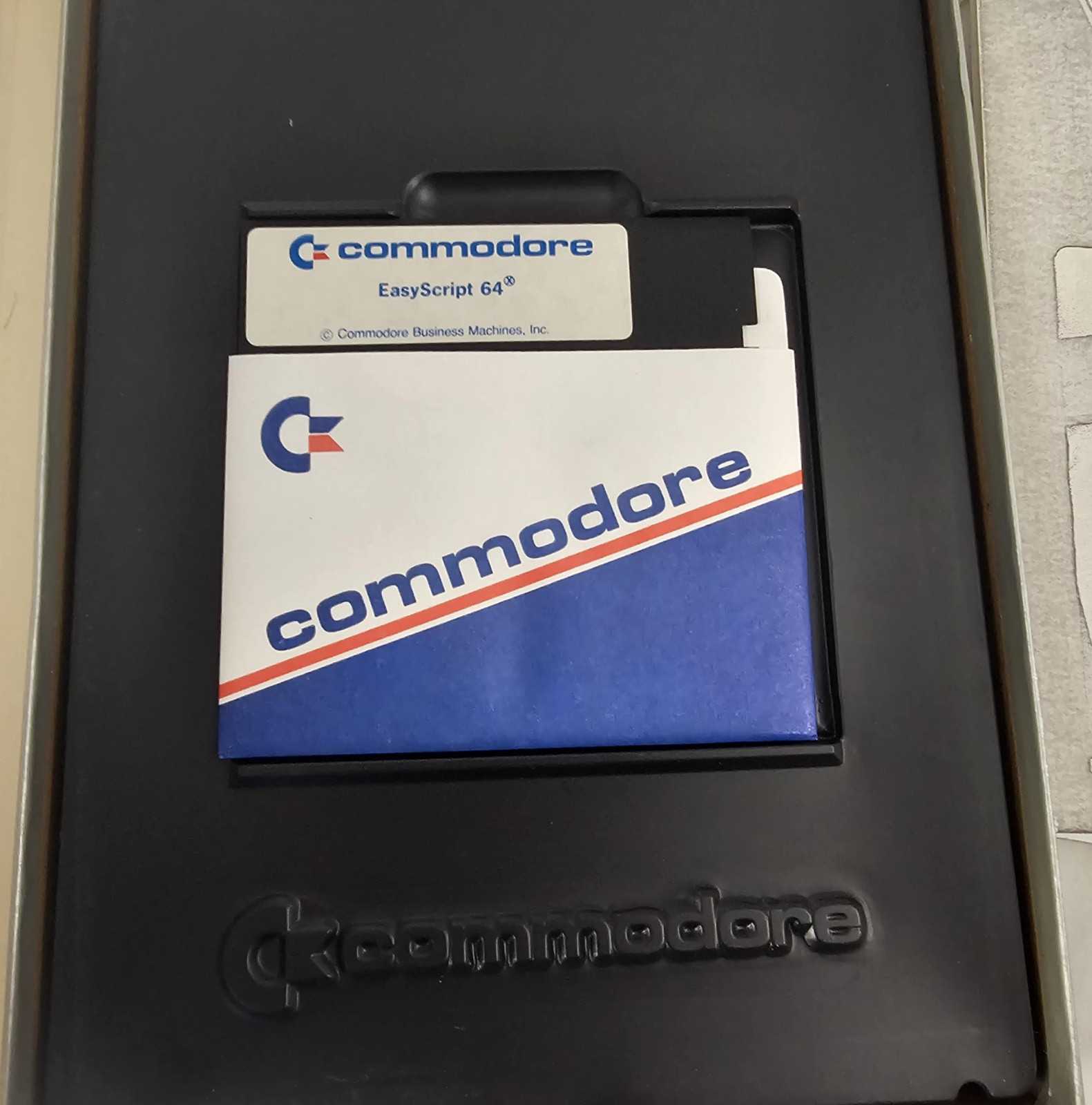 Commodore 64 Easy Script Advanced Word Processor 1983 Original Box + Manual